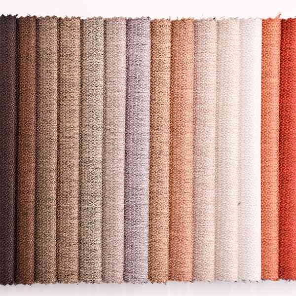 100% Polyester woven fabric home textile Upholstery sofa fabric linen type cloth products for living room sofa chair