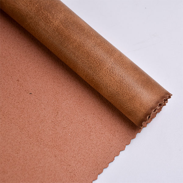 Wholesale Popular Brushed Artificial PU Leather Fabric faux Raw materials For Making men Shoes