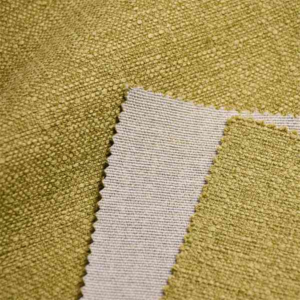 Wholesale cheap 100% Polyester home textile Upholstery sofa fabric linen type cloth woven fabric products for chair sofa