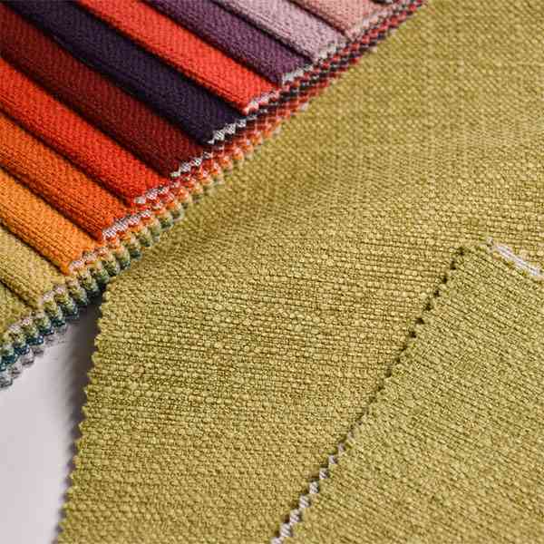 Wholesale cheap 100% Polyester home textile Upholstery sofa fabric linen type cloth woven fabric products for chair sofa