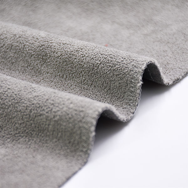 Wholesale cheap 100% Polyester home textile Upholstery sofa fabric T400 Suede fabric Fake Microfiber backing for chair sofa