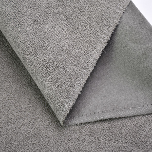 Wholesale cheap 100% Polyester home textile Upholstery sofa fabric T400 Suede fabric Fake Microfiber backing for chair sofa