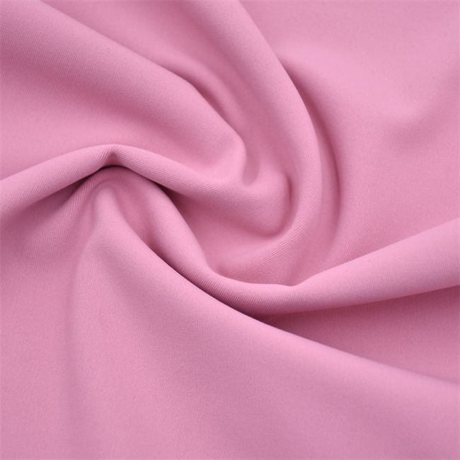 Eco Double-Sided Elastane Polyester Spandex fabric Breathable Elastic Recycled Sportswear Fabric Yoga Wear fabric