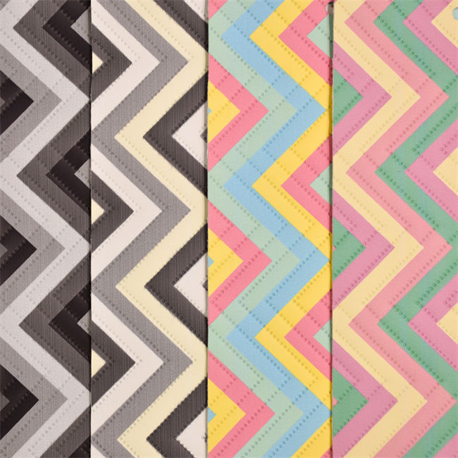 Digital printing Pu leather fabric for shoe