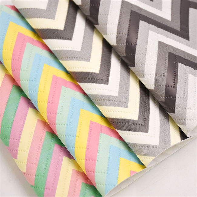 Digital printing Pu leather fabric for shoe