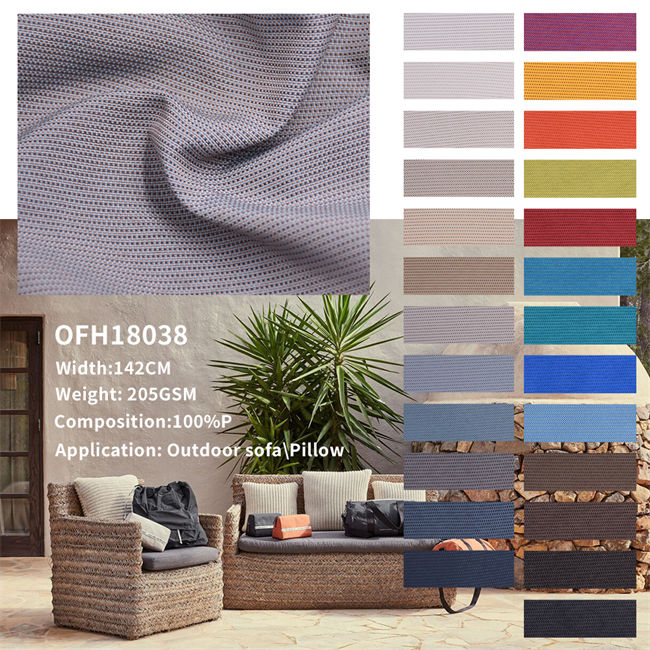 100%P Outdoor fabric