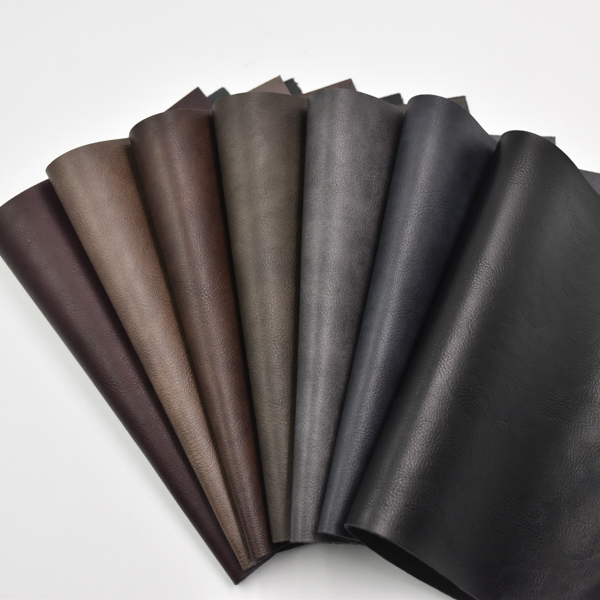 ARITIFICIAL PU LEATHER imitation Burning printing litchi emboss for shoe bag