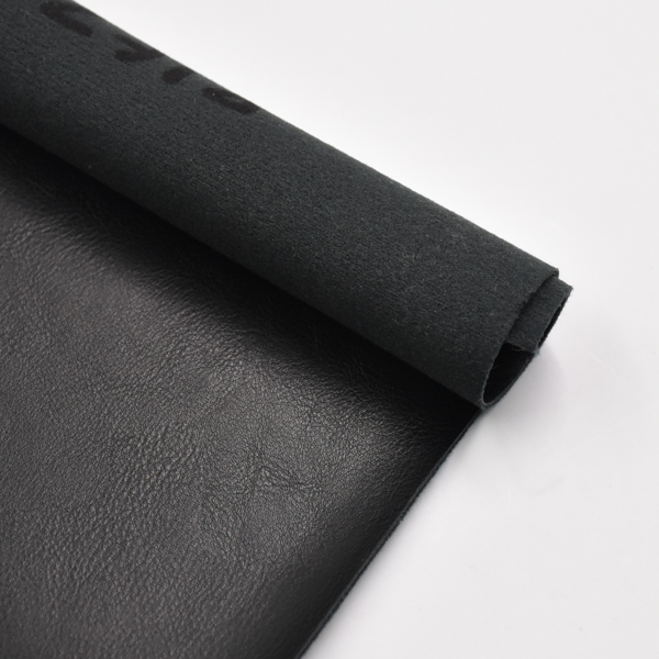 ARITIFICIAL PU LEATHER imitation Burning printing litchi emboss for shoe bag
