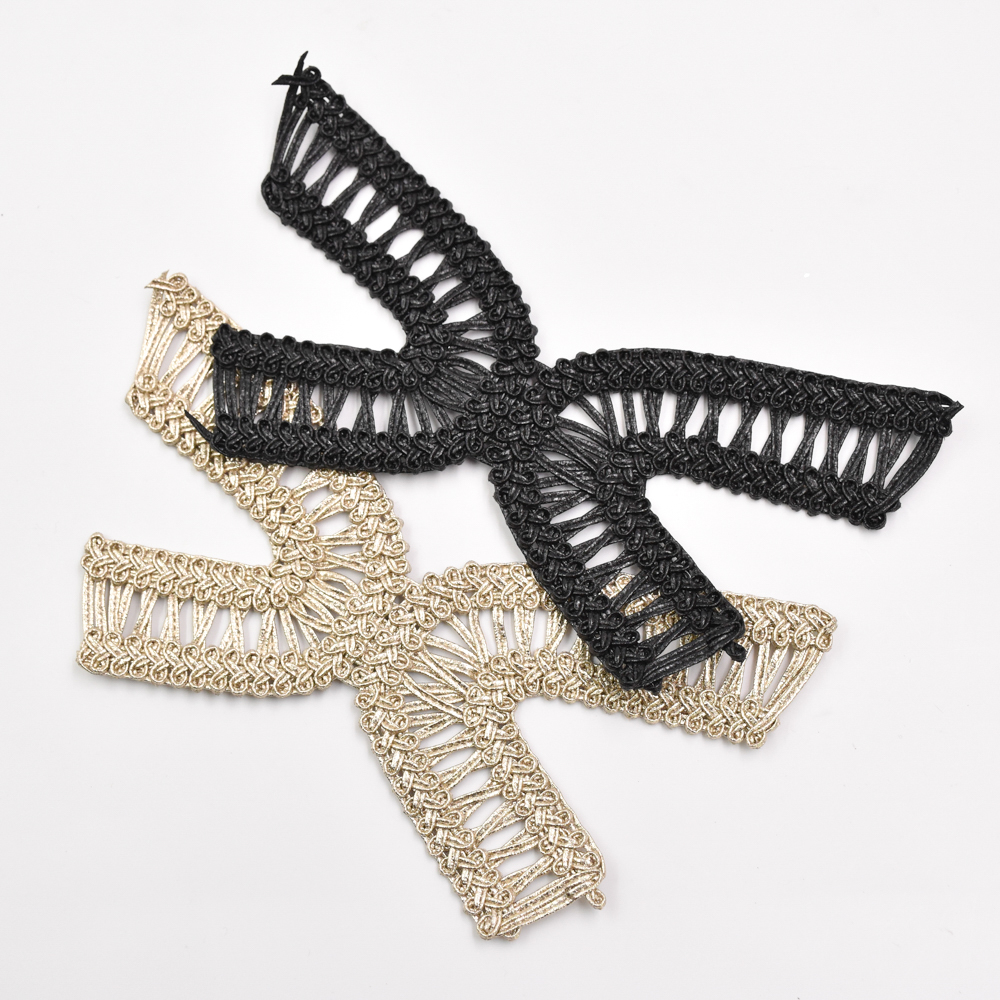 New Popular Hand Knitted Semi-finished pp Raffia Cords Embroidery Shoe Upper Material for Girls Summer Sandals
