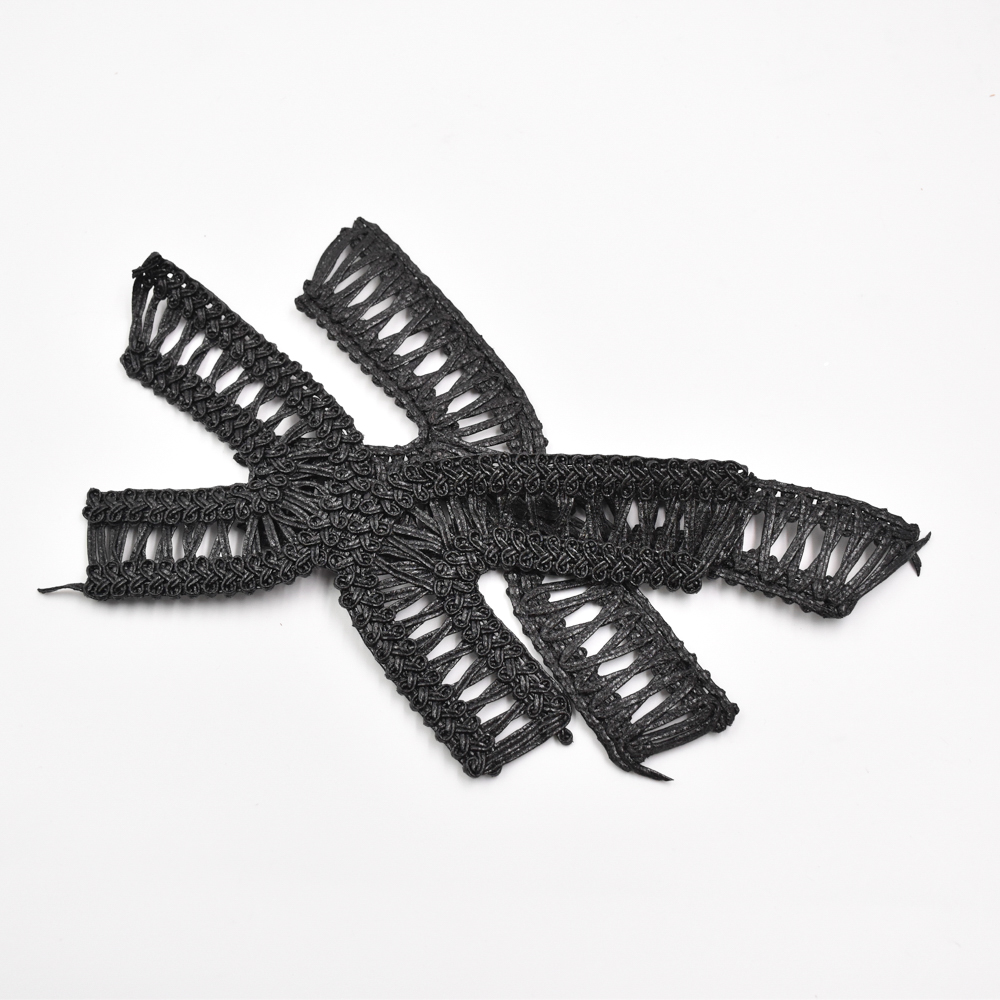 New Popular Hand Knitted Semi-finished pp Raffia Cords Embroidery Shoe Upper Material for Girls Summer Sandals