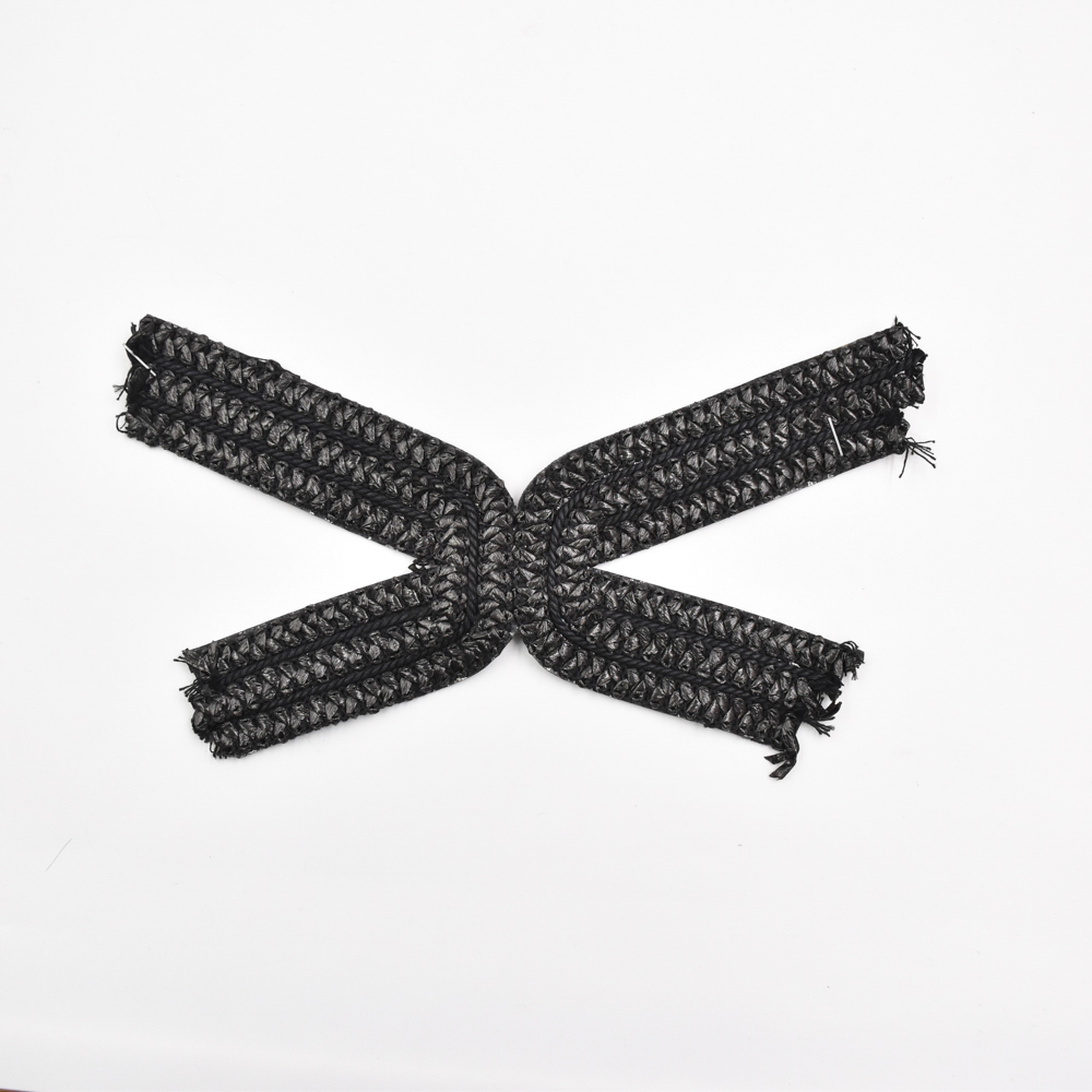 Manufacturer Wholesale Macaron Color Raffia Elastic Material Woven Ribbon Custom PP