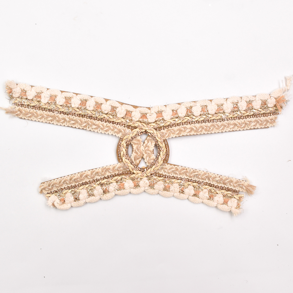 Woven PP Grass Shoe Upper Glass Diamond Rhinestone Semi-Finished Sandal Material