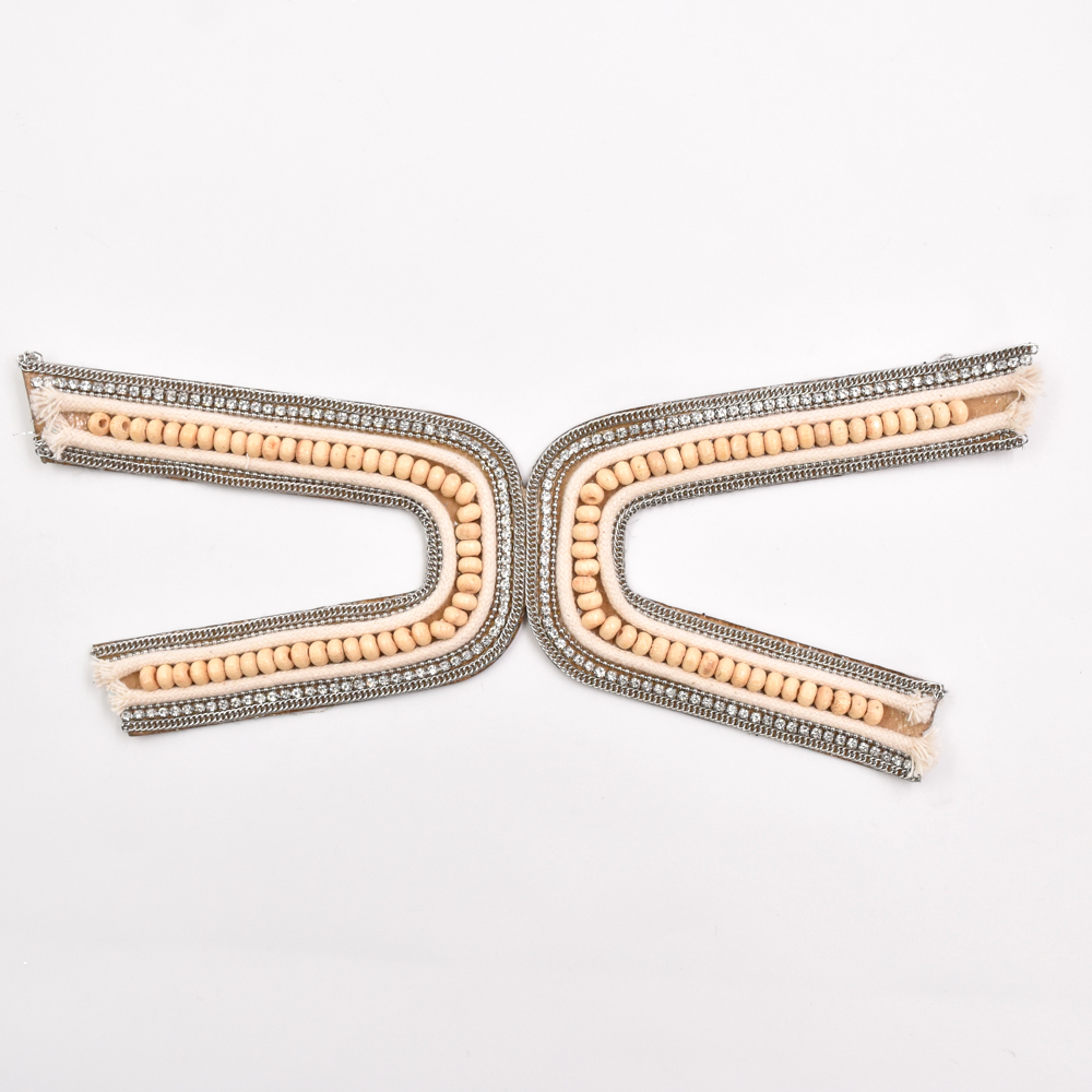 Woven PP Grass Shoe Upper Glass Diamond Rhinestone Semi-Finished Sandal Material