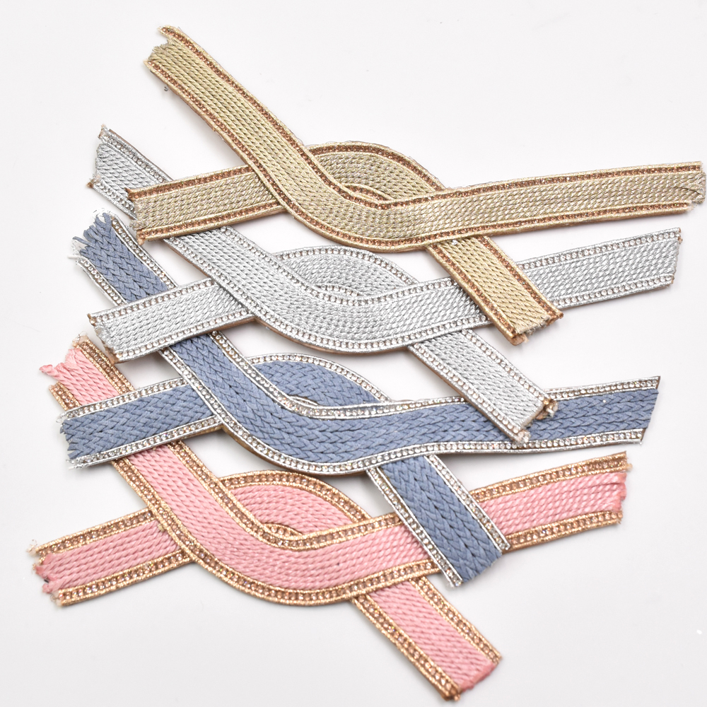 Fashion Trend Comfortable and Breathable Woven PP Grass Shoe Upper Semi-Finished Sandal Material Garment Accessories