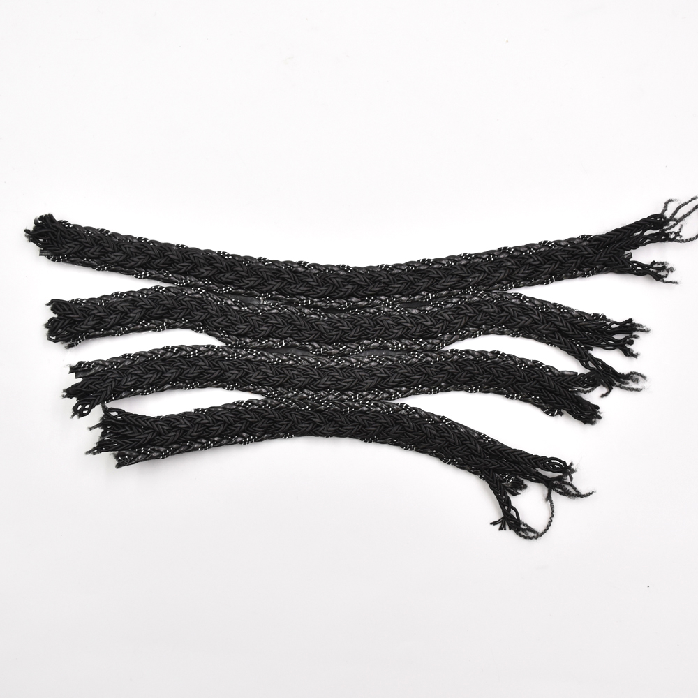 Wholesale Raffia Footwear Straps PP Straw Custom Shoe Material pp Straps for Sandals upper