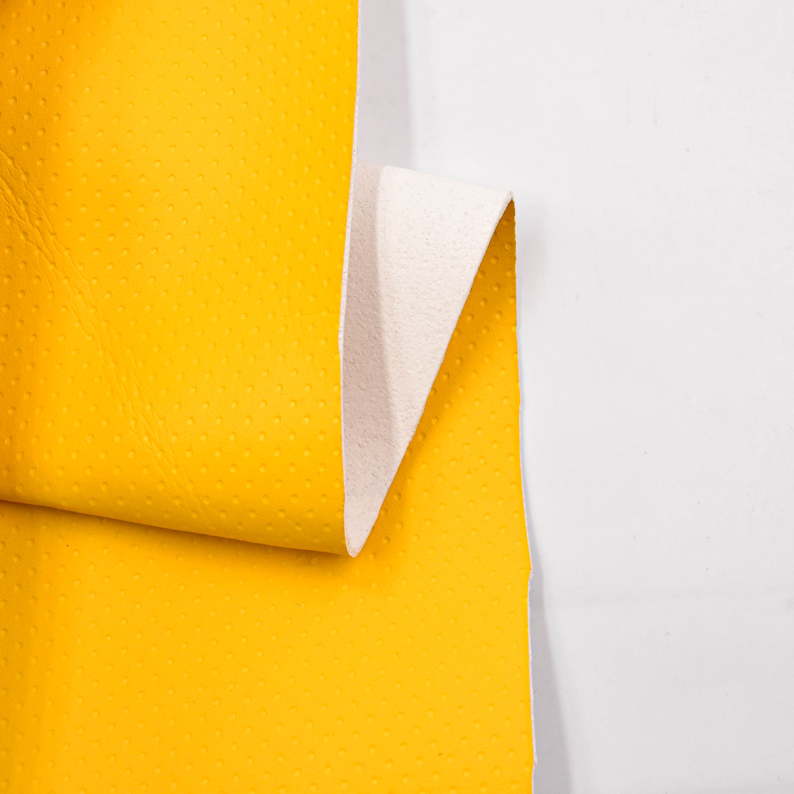 faux leather designer fabric pvc leather embossed for Football
