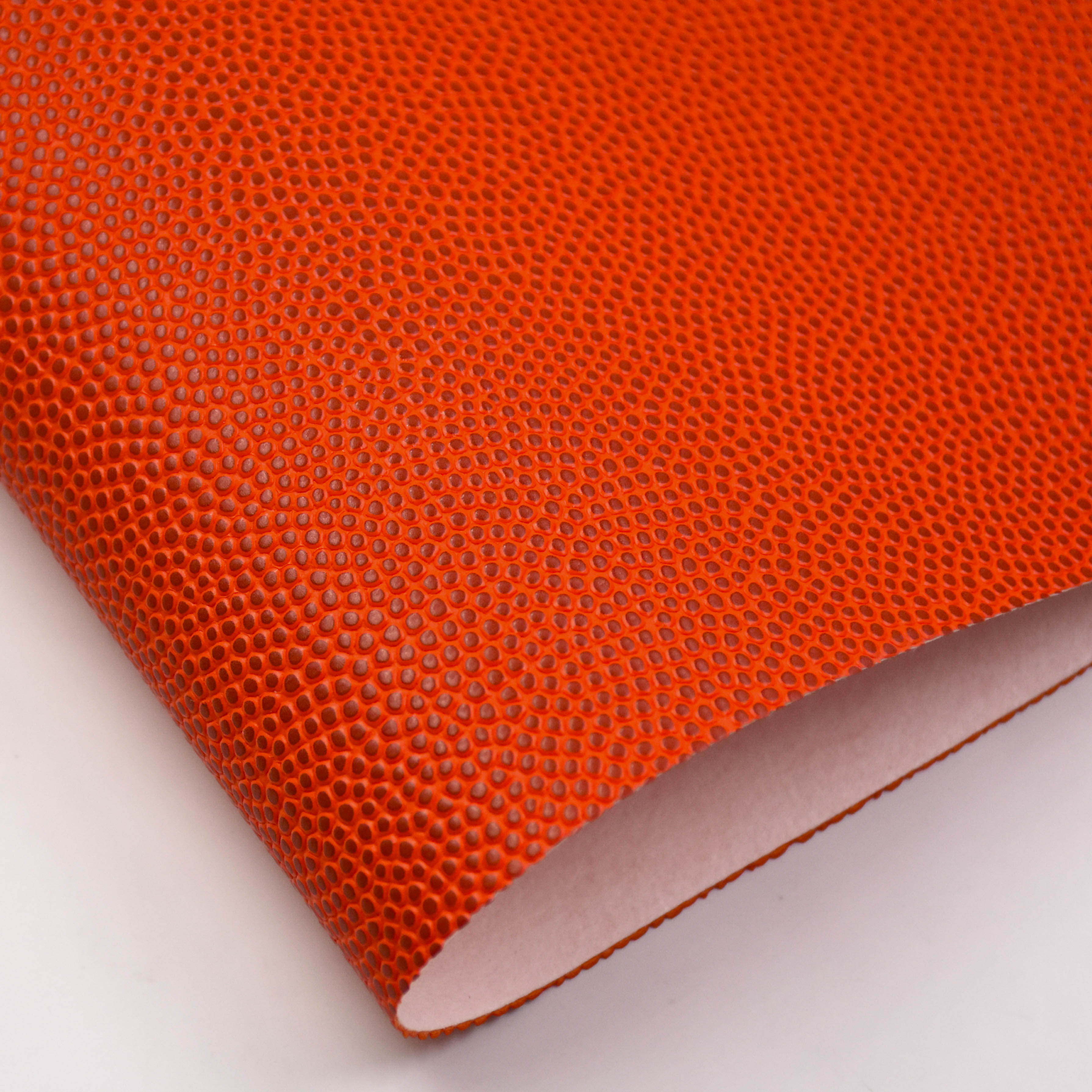 wholesale faux leather fabric Veneer PVC leather for Basketball