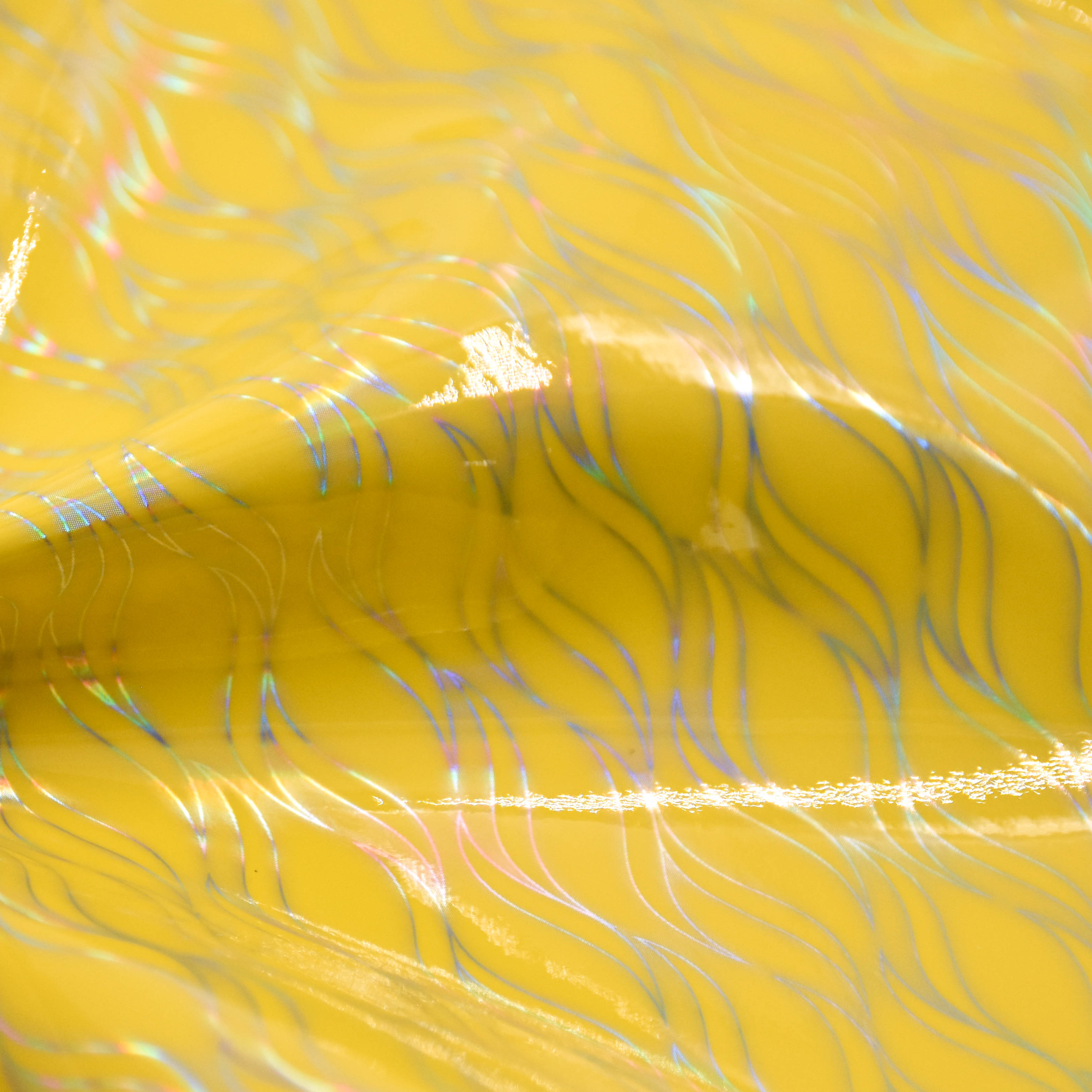 faux leather designer fabric Laser PVC process is used for shoes