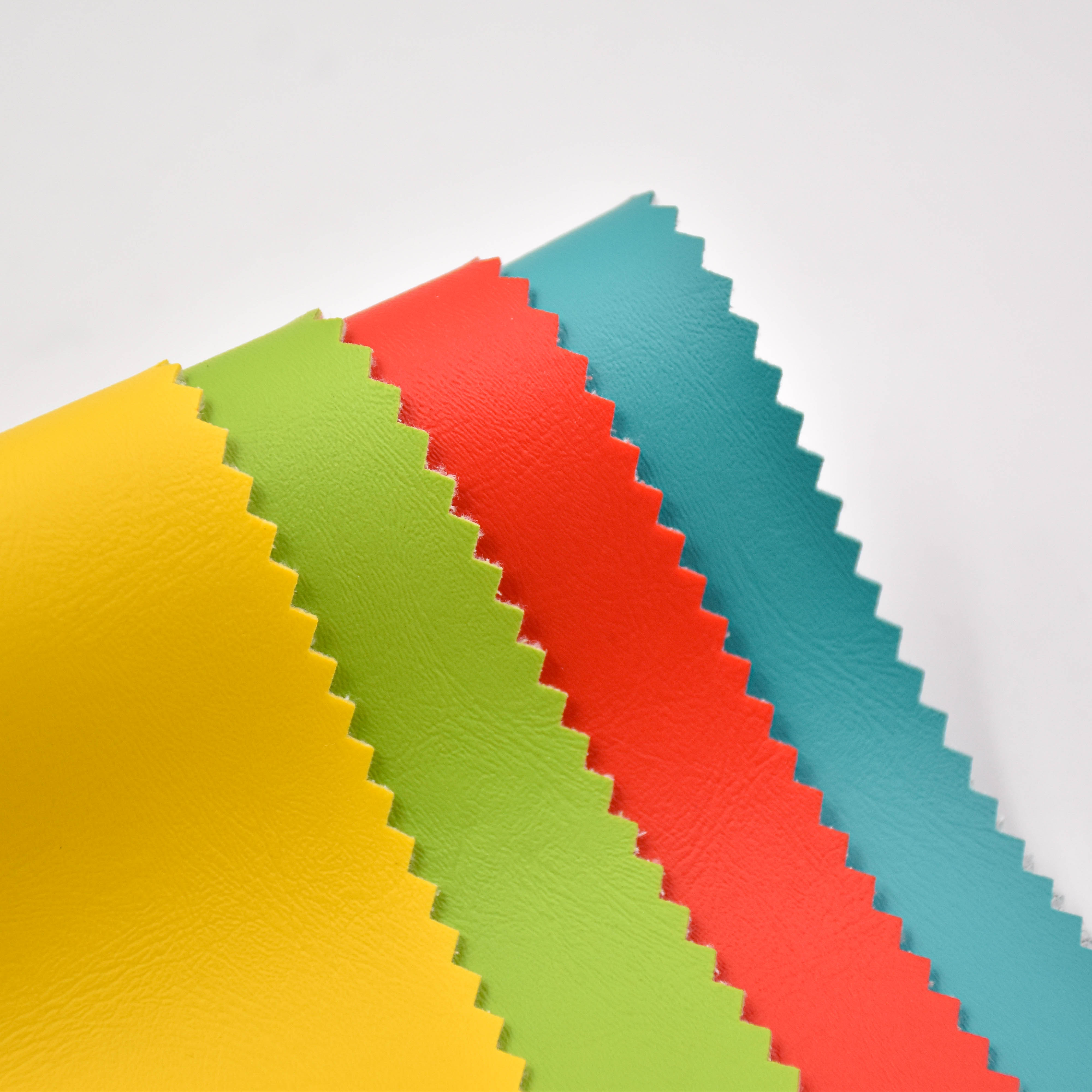 Aritificial PVC leather Multiple color embossing techniques for sofa