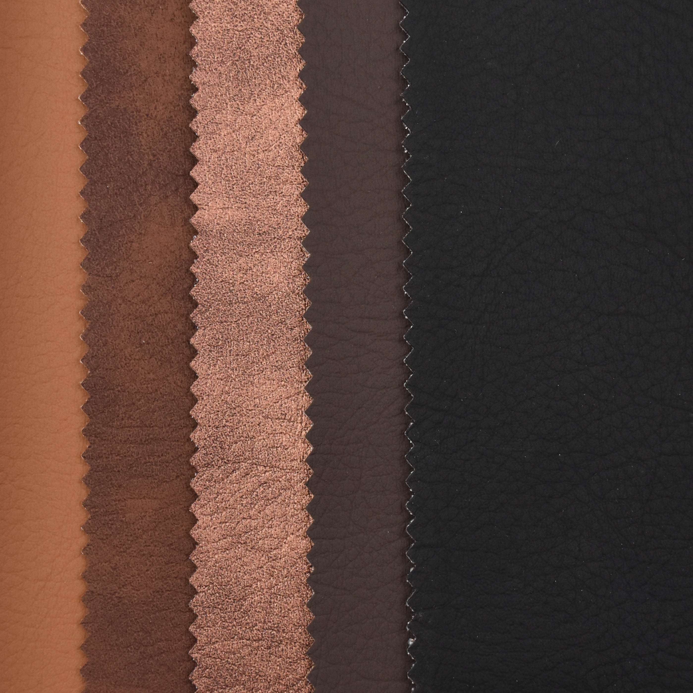 Aritificial PVC leather Multiple color embossing techniques for sofa