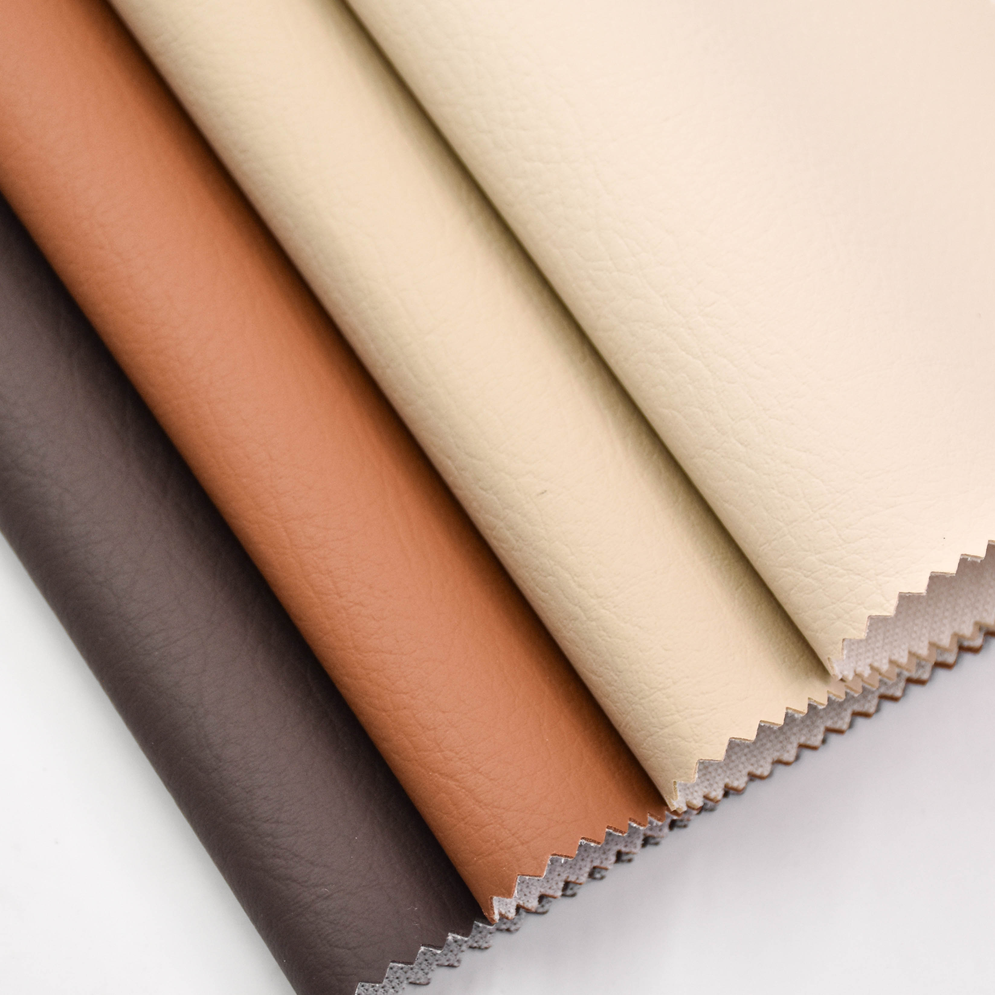Aritificial PVC leather Multiple color embossing techniques for sofa