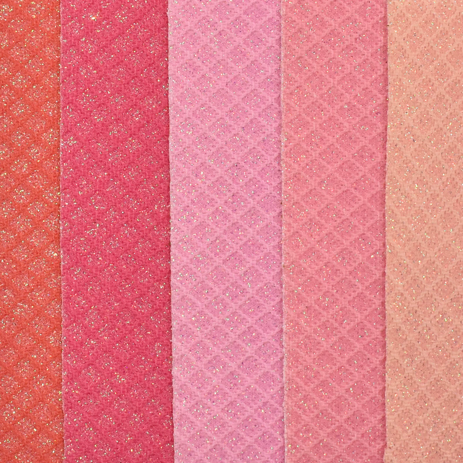 wholesale faux leather fabric Glitter PU leather for shoes