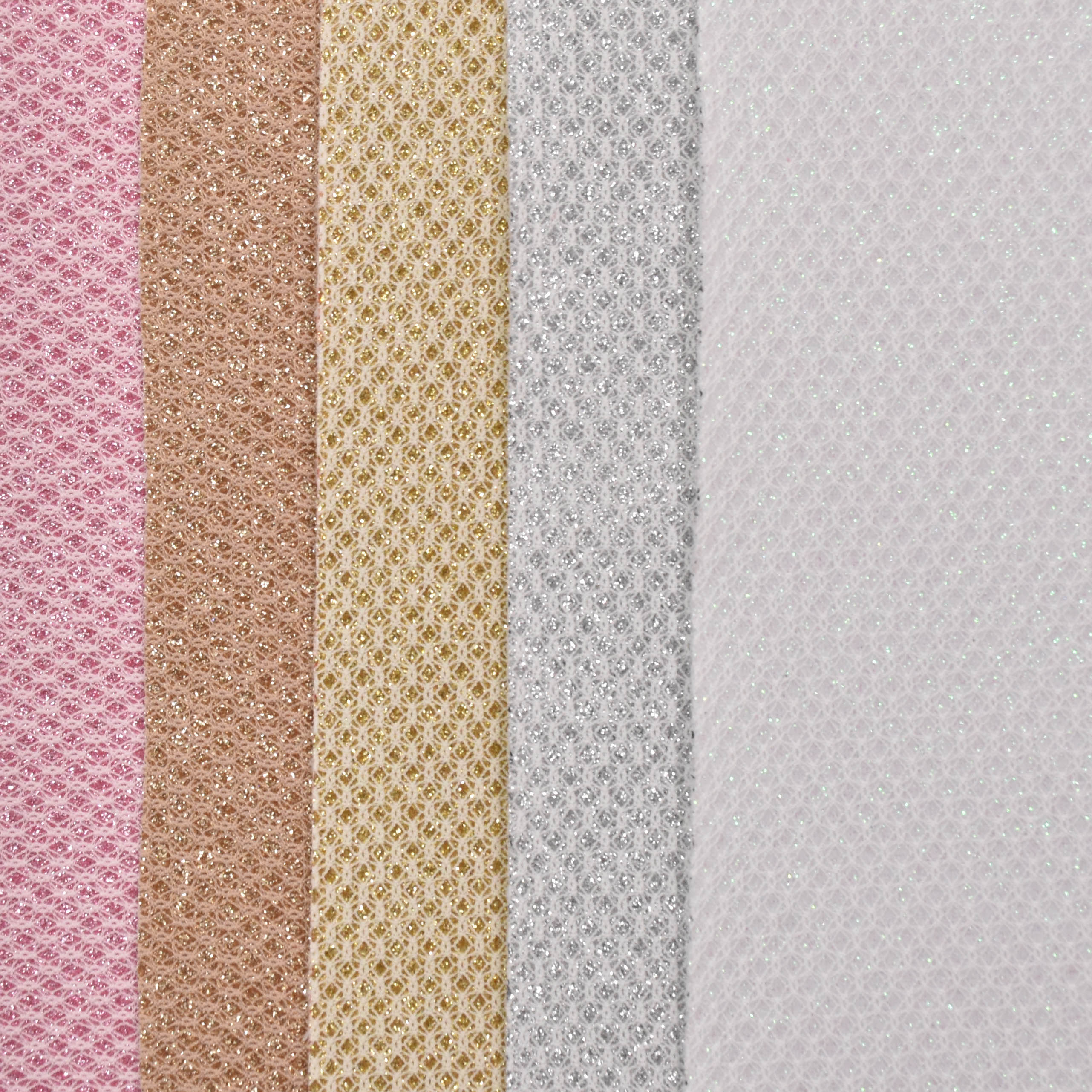 wholesale faux leather fabric Glitter PU leather for bag