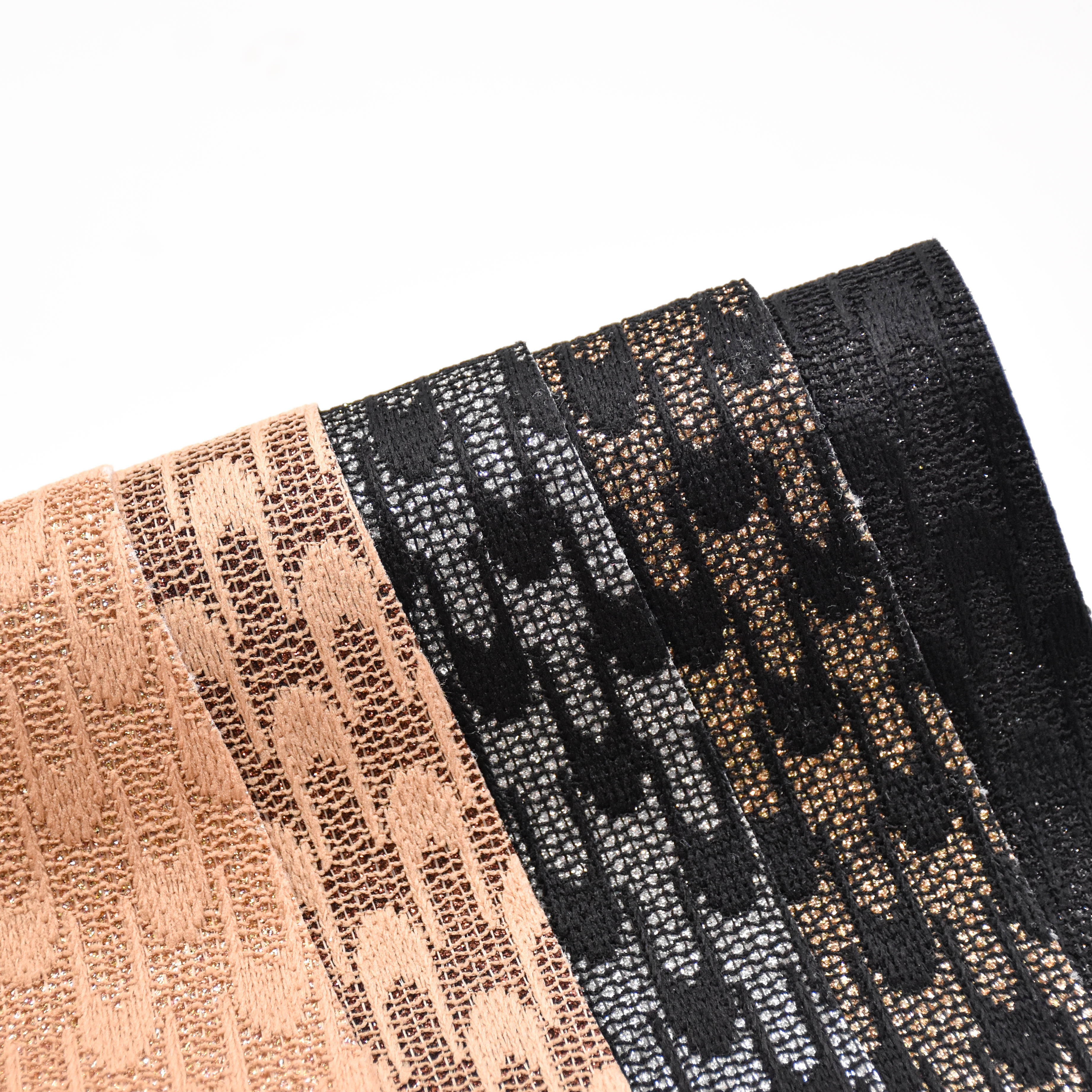 wholesale faux leather fabric Glitter PU leather for shoes
