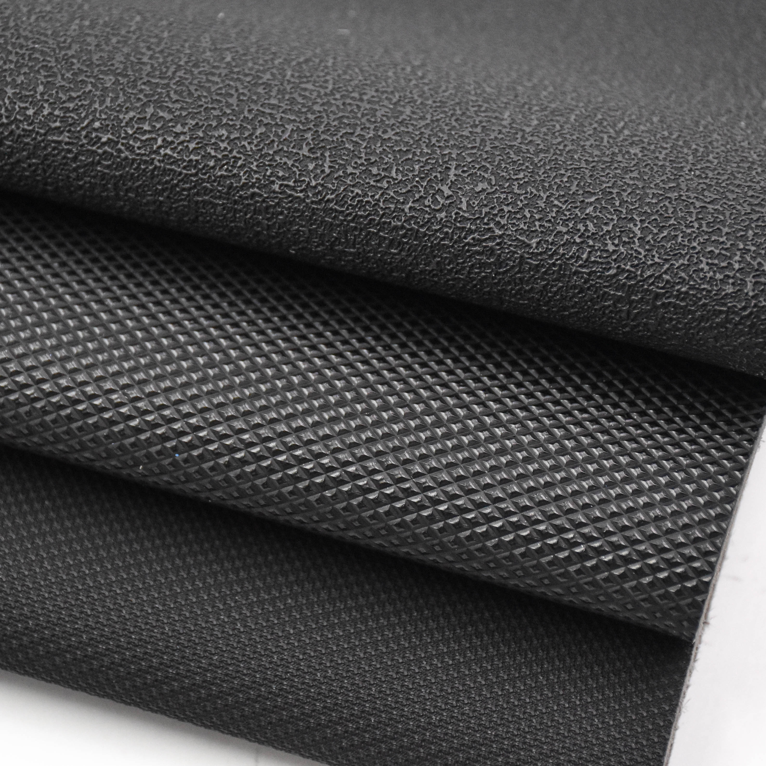 PVC Artificial Leather, a fabric for safety shoes, is applied to safety shoes