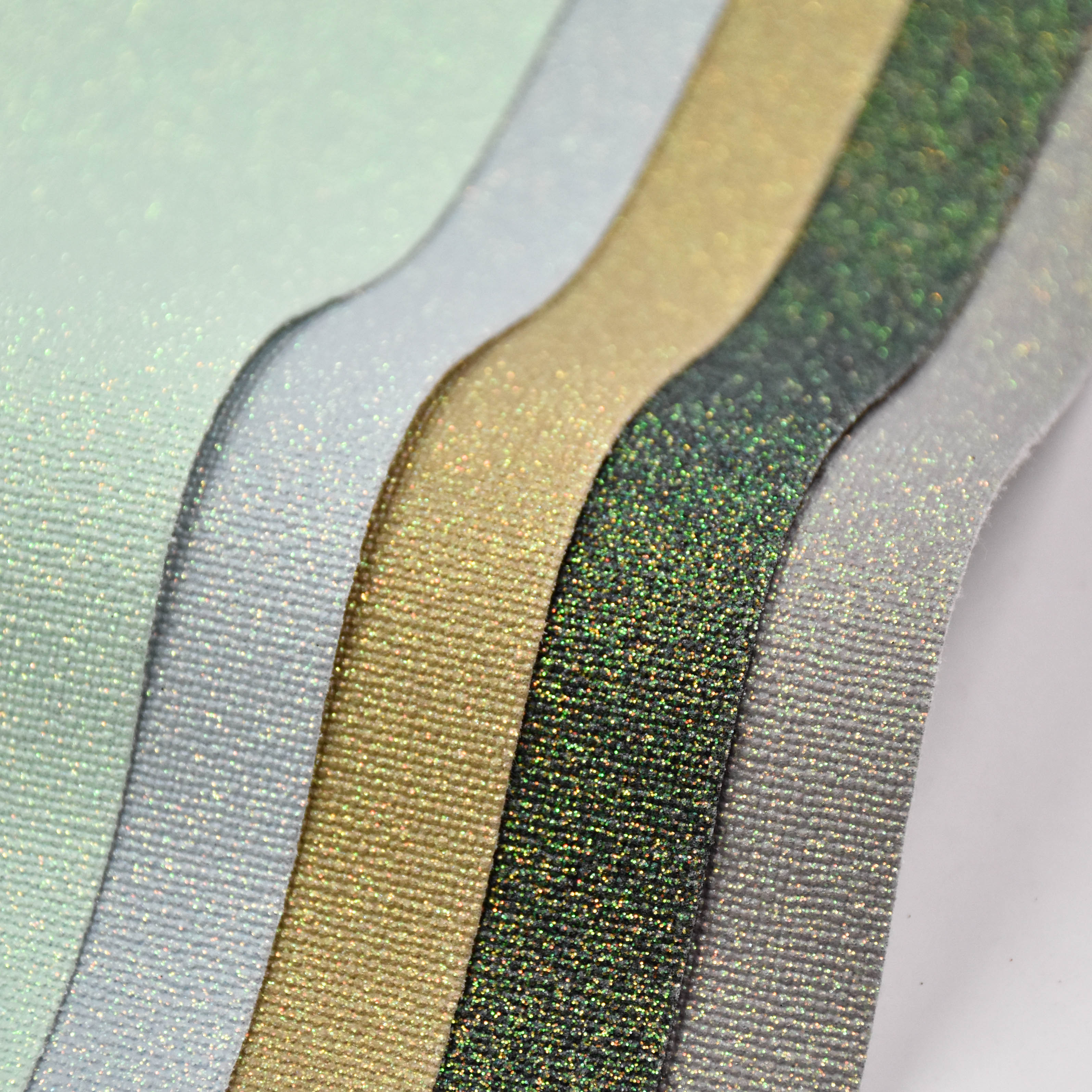 wholesale faux leather fabric Glitter PVC leather for bag