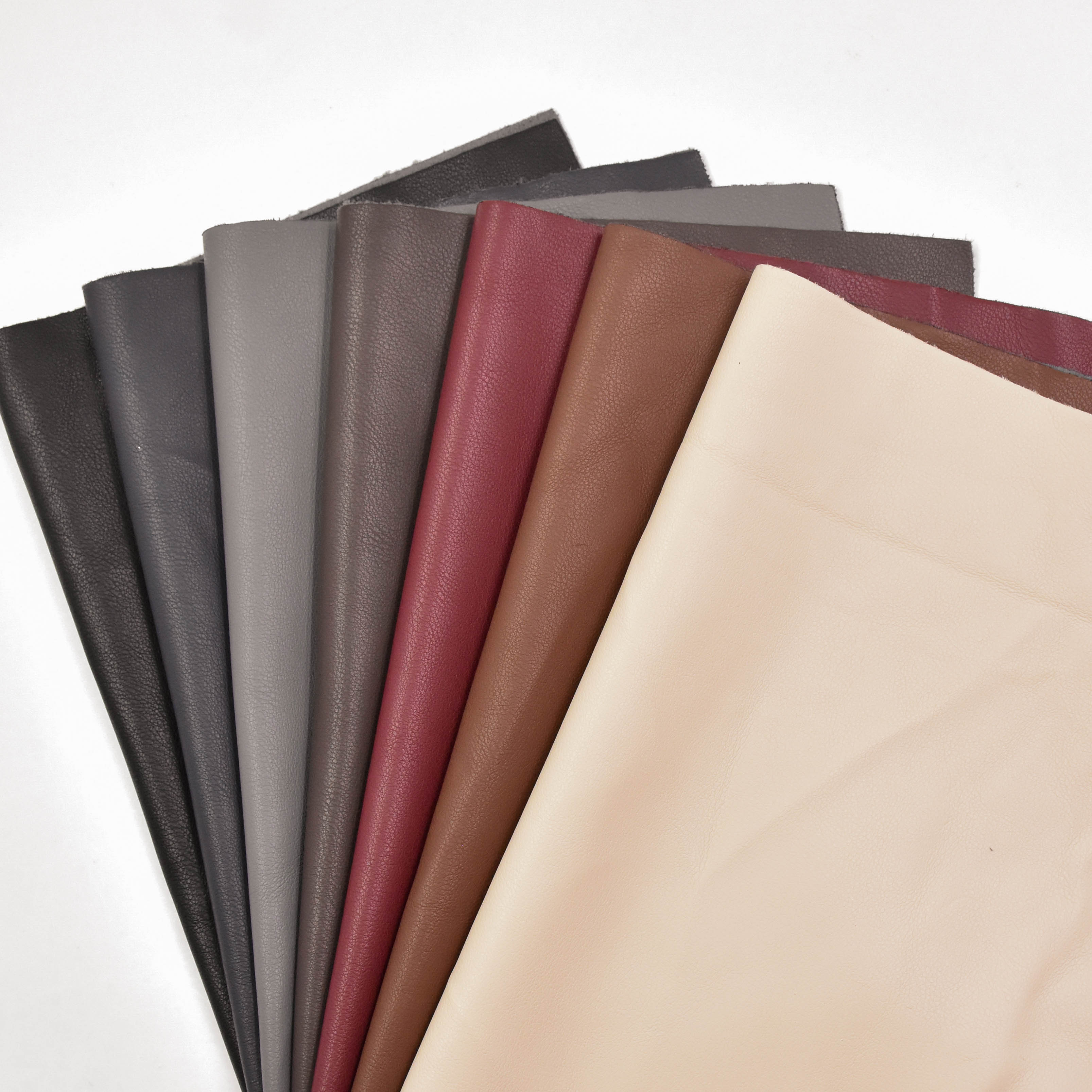 Suede bottom PU leather for garment