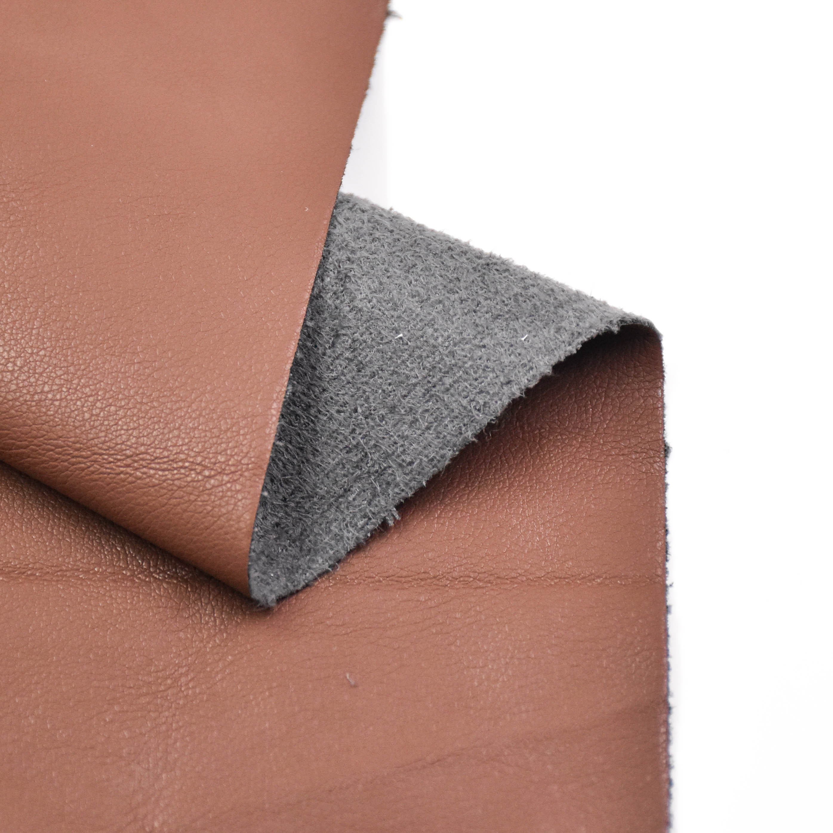 Suede bottom PU leather for garment
