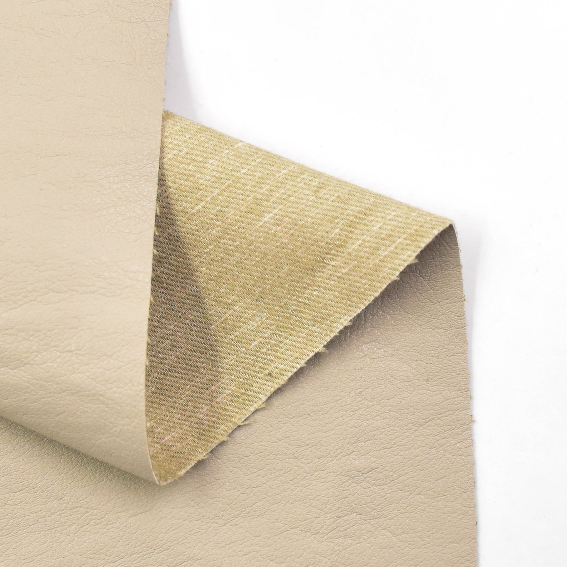 Oil skin embossing PU leather for germant 