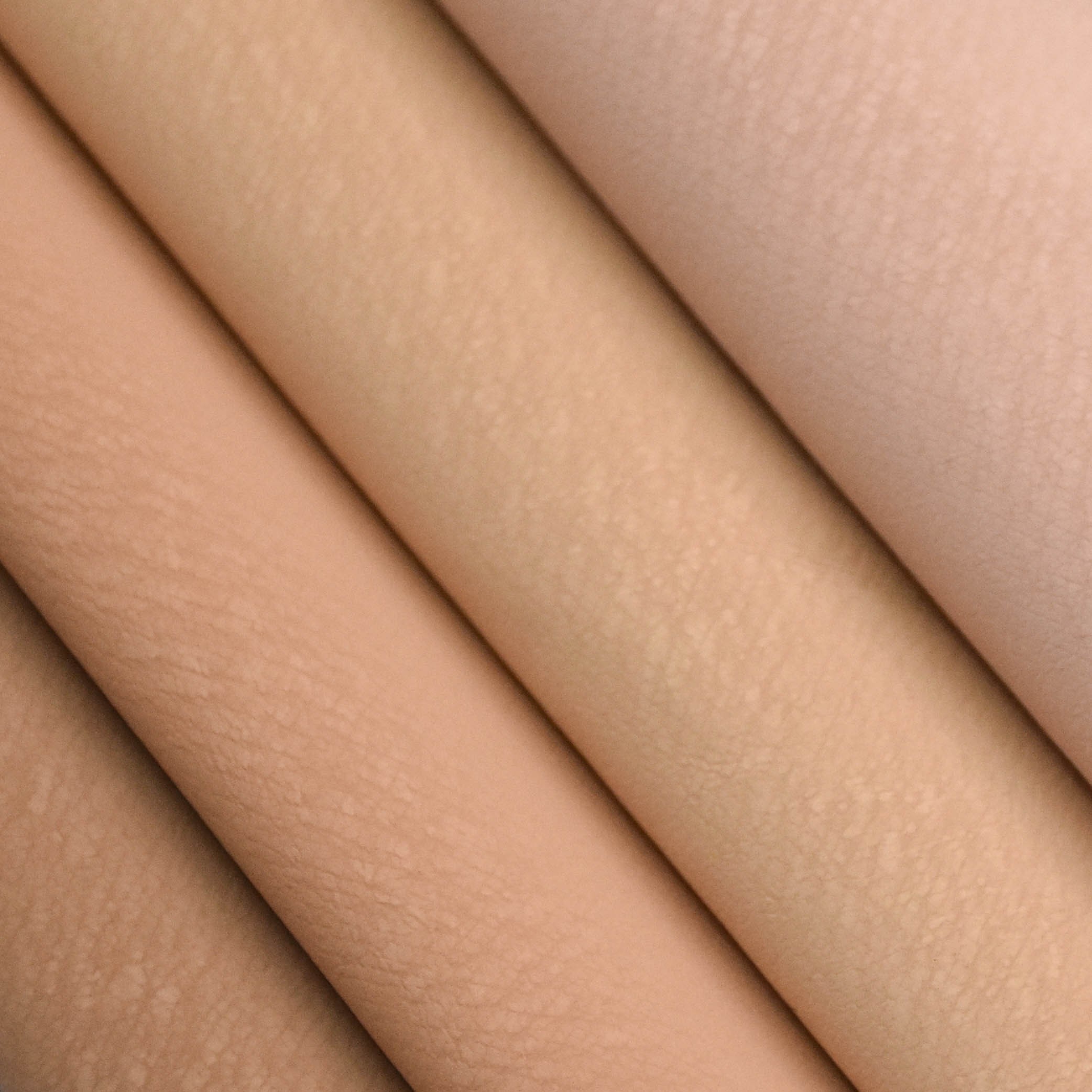 PU leather with paper-grain finish and back coating for shoe lining