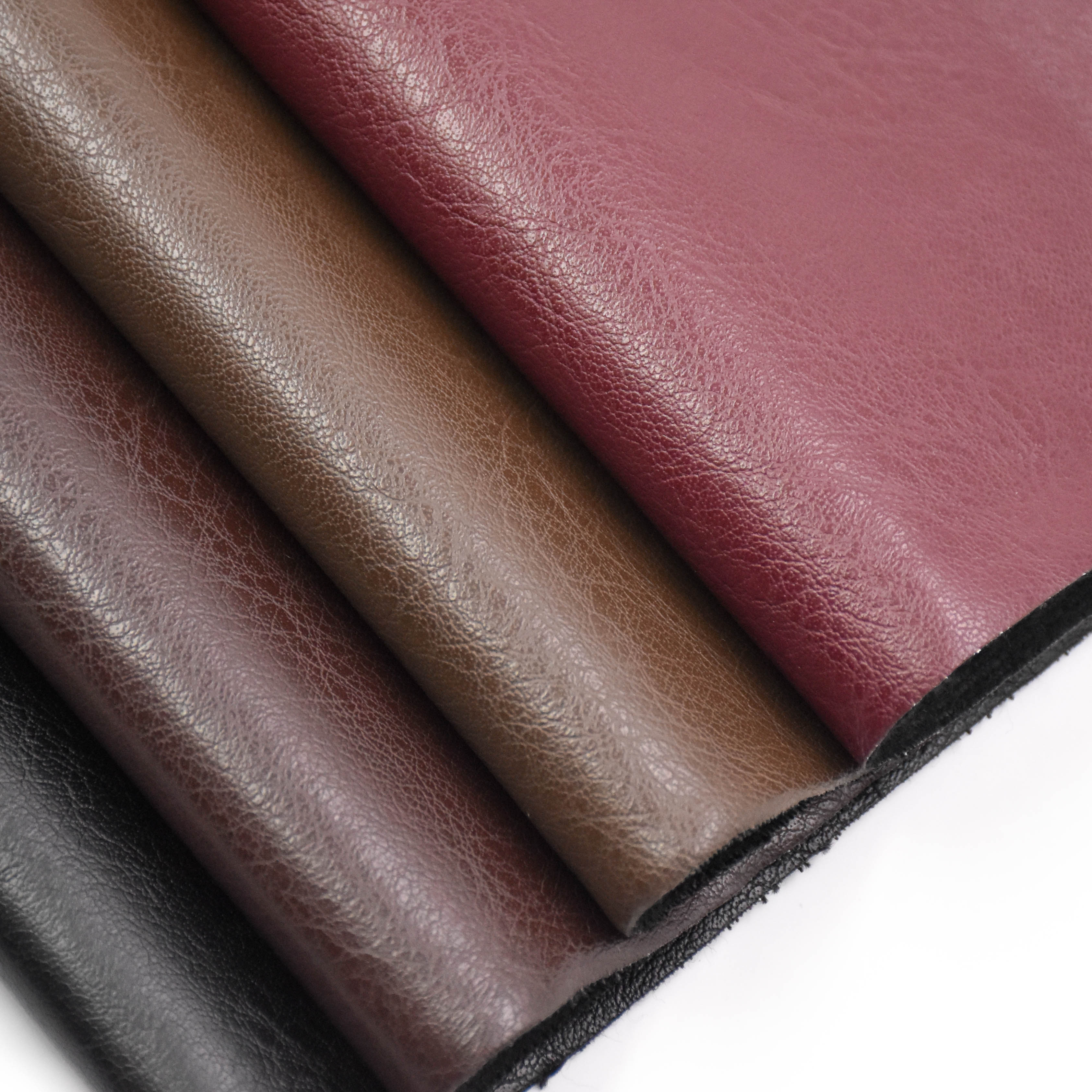 Adhesive bottom PU leather for Garment 