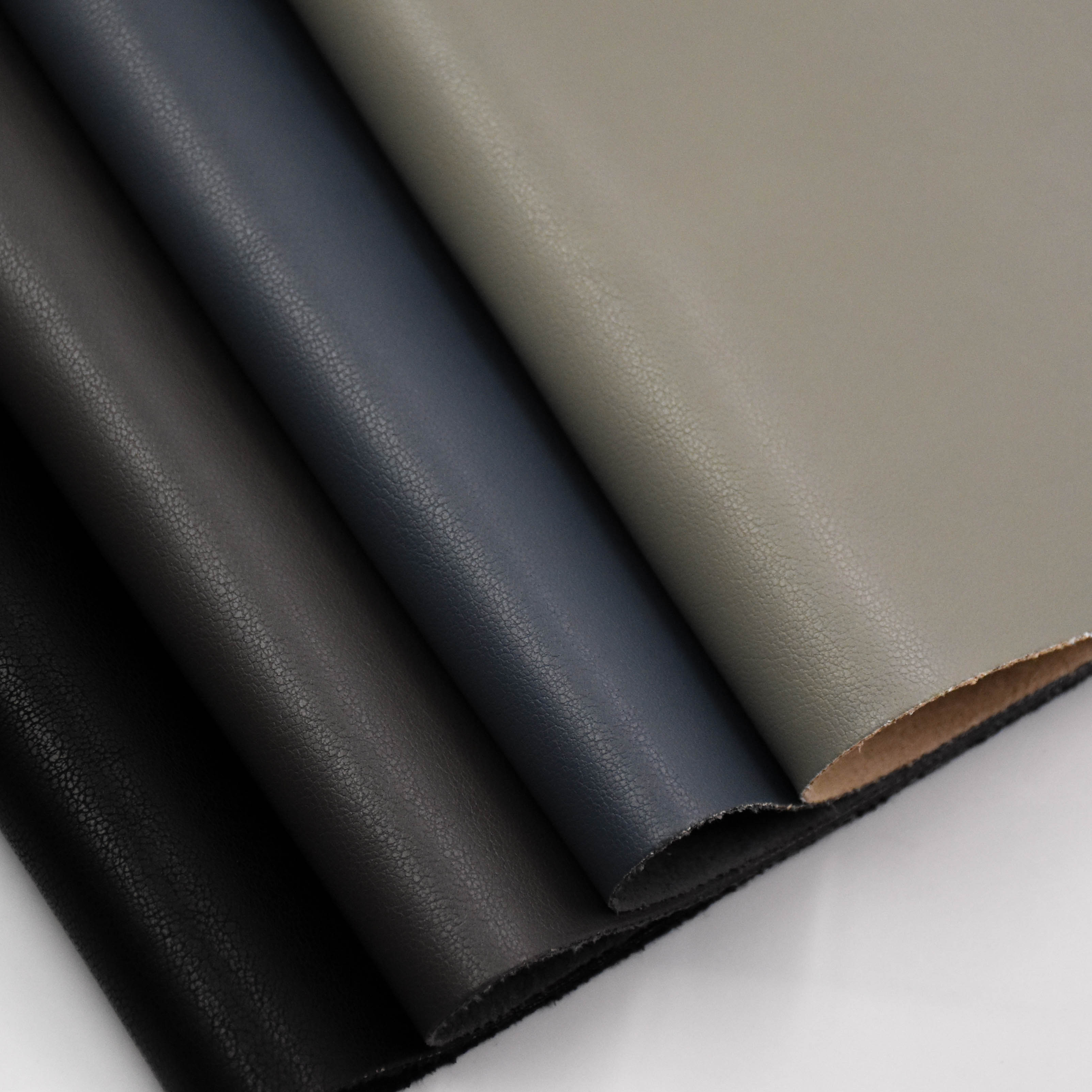 Suede bottom PU leather for garment