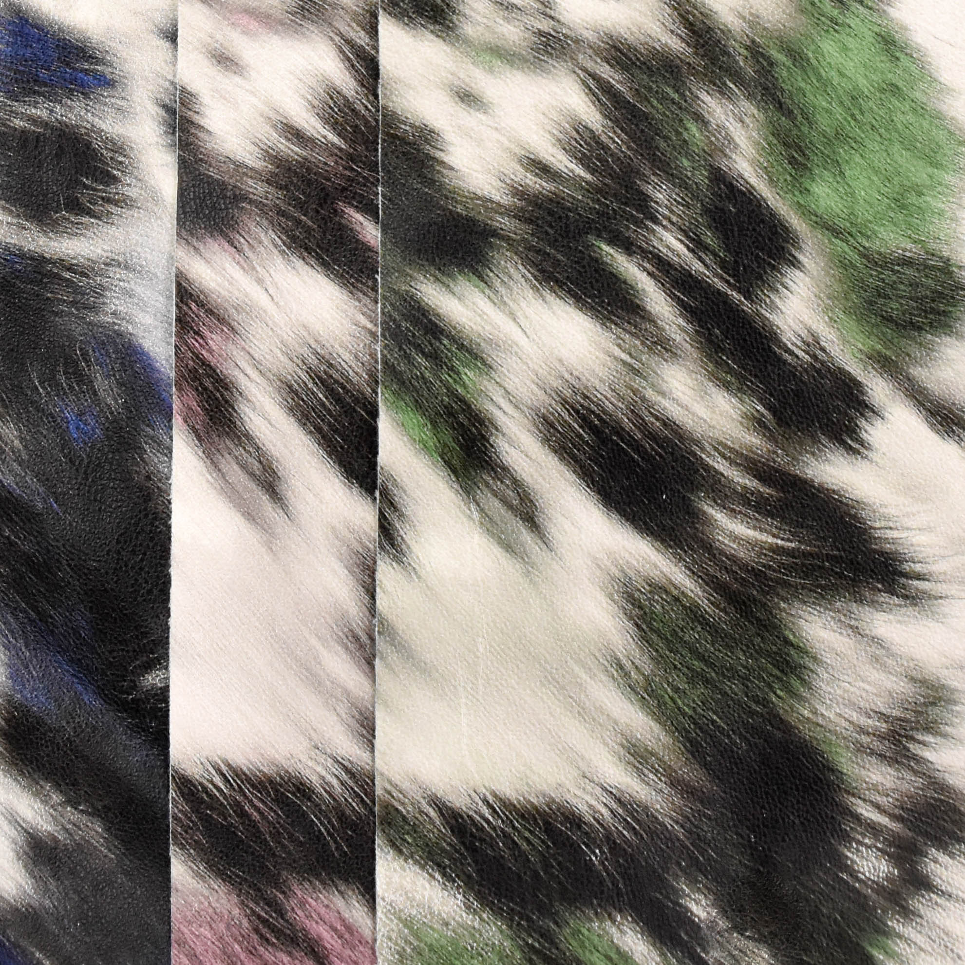 Super soft patterned printed PU leather is used for Garment