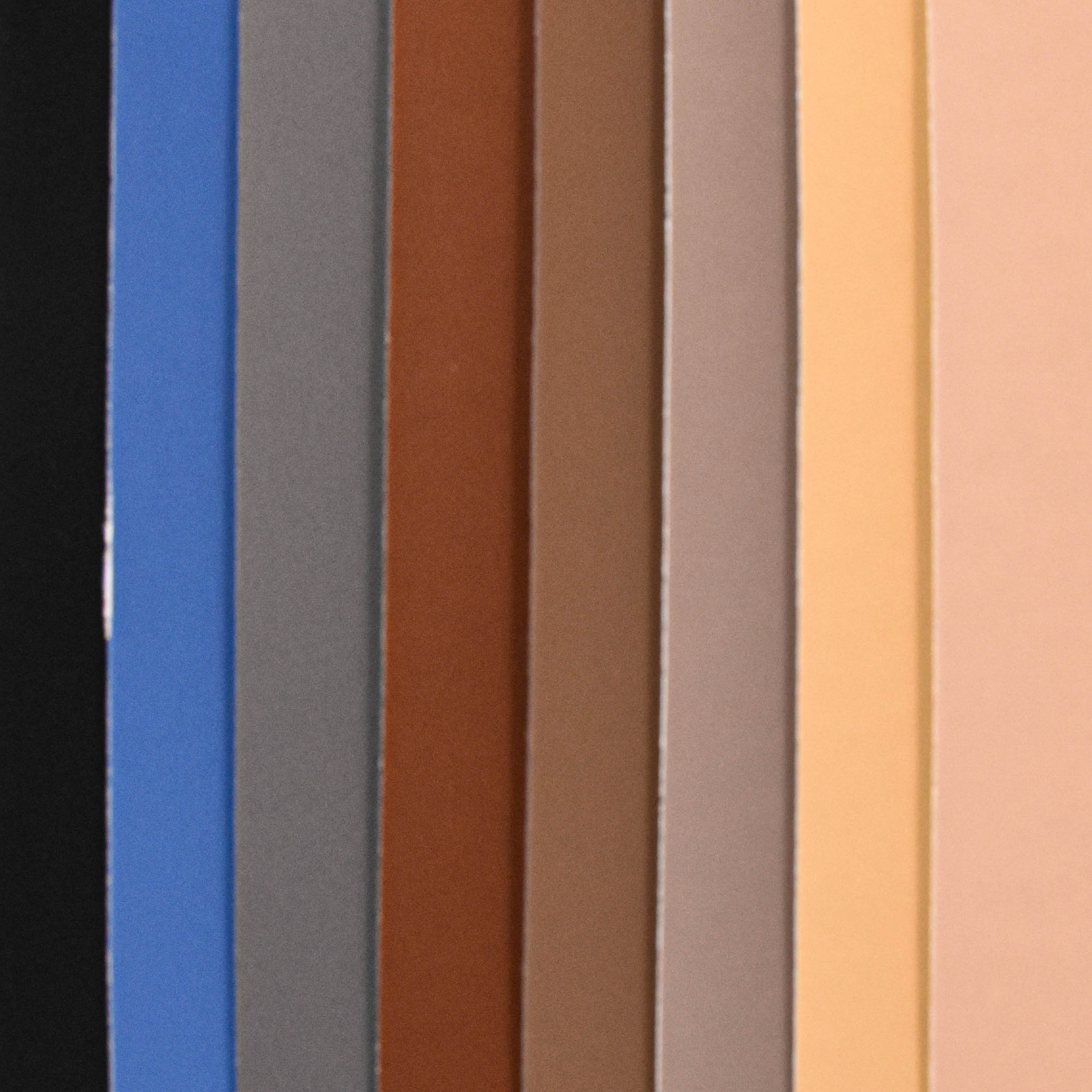 BUFFING artificial leather is used for notebooks