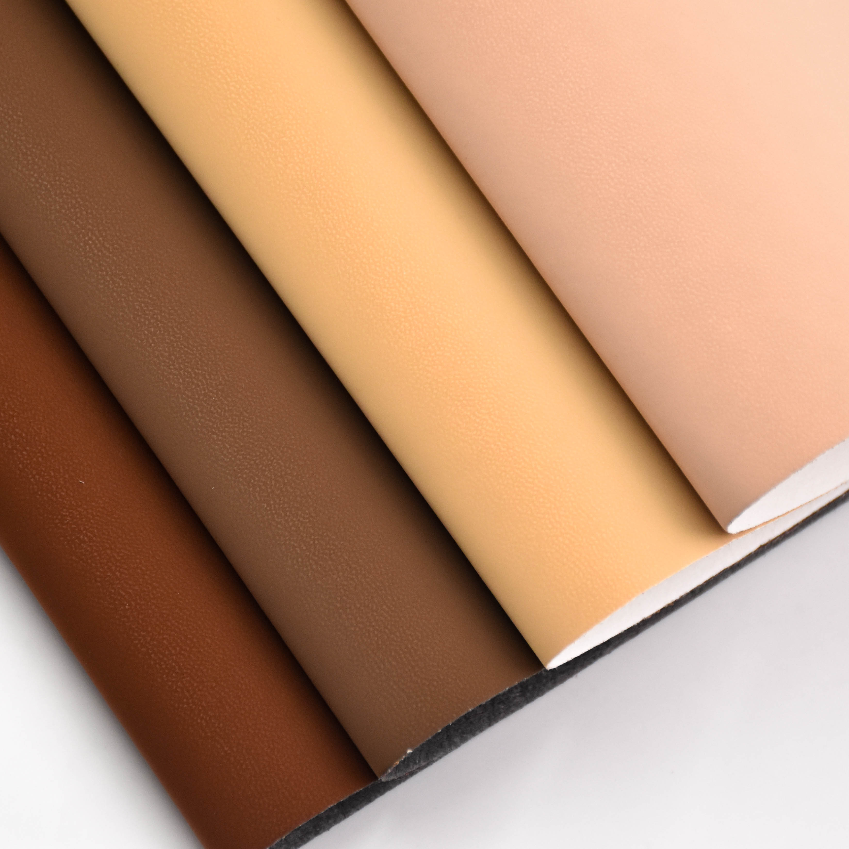 BUFFING artificial leather is used for notebooks