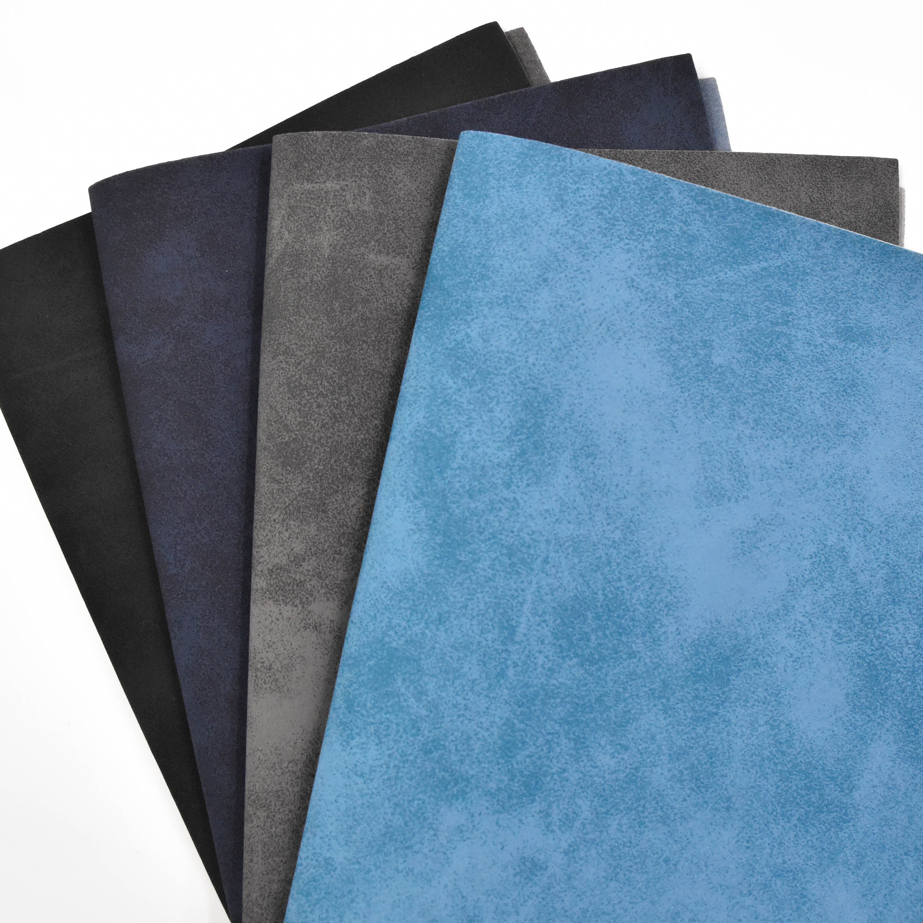 Yangbuck artificial leather is used for notebooks