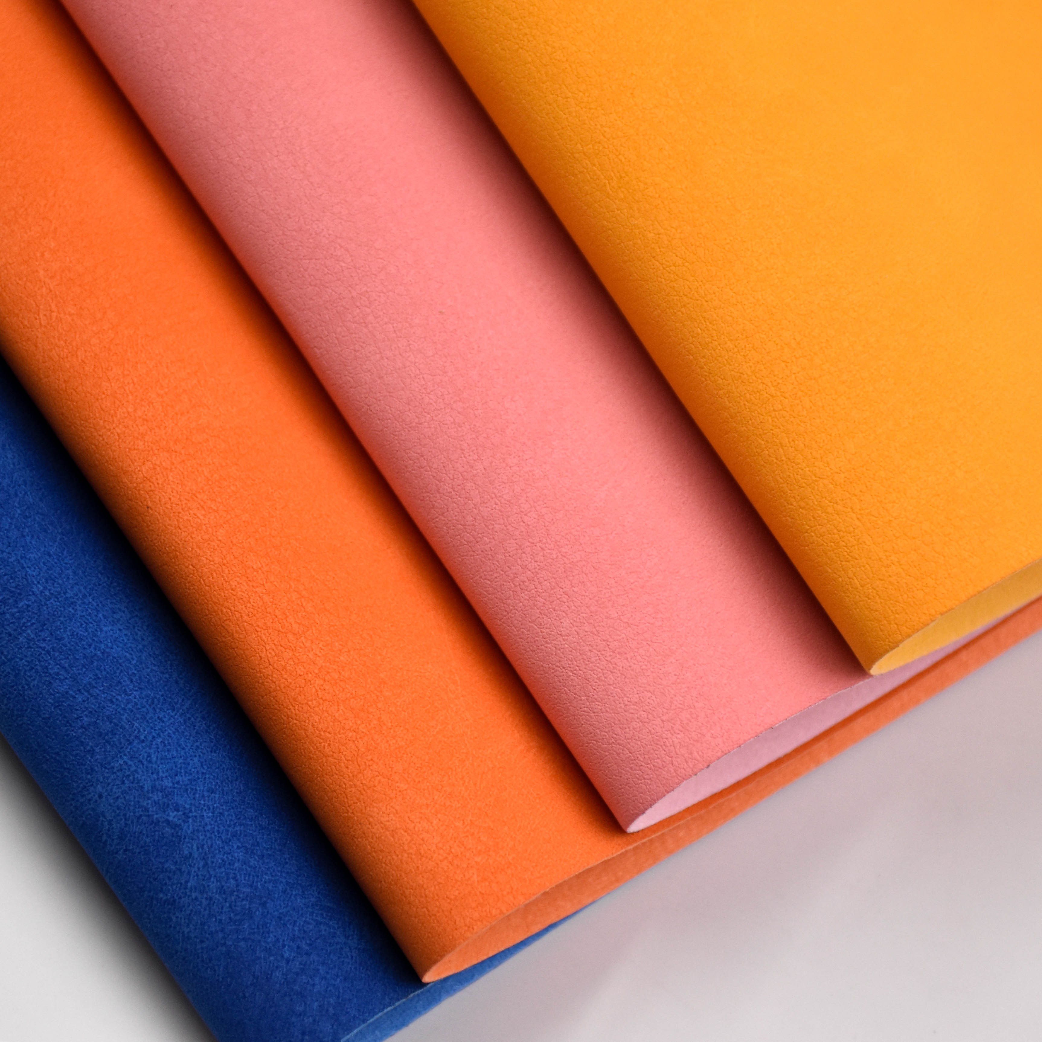Yangbuck artificial leather is used for notebooks