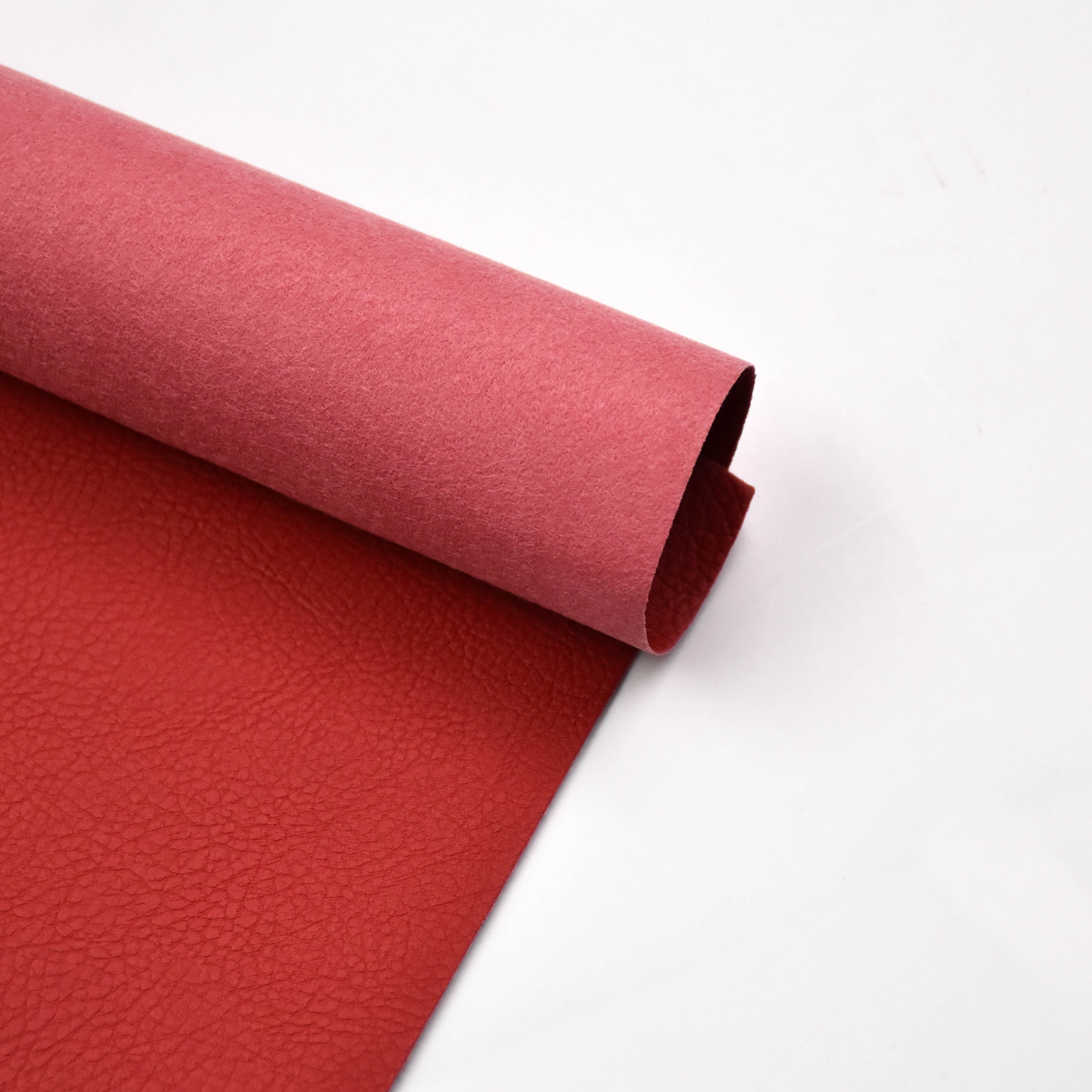 Artificial leather with spunlace soles is used for notebook