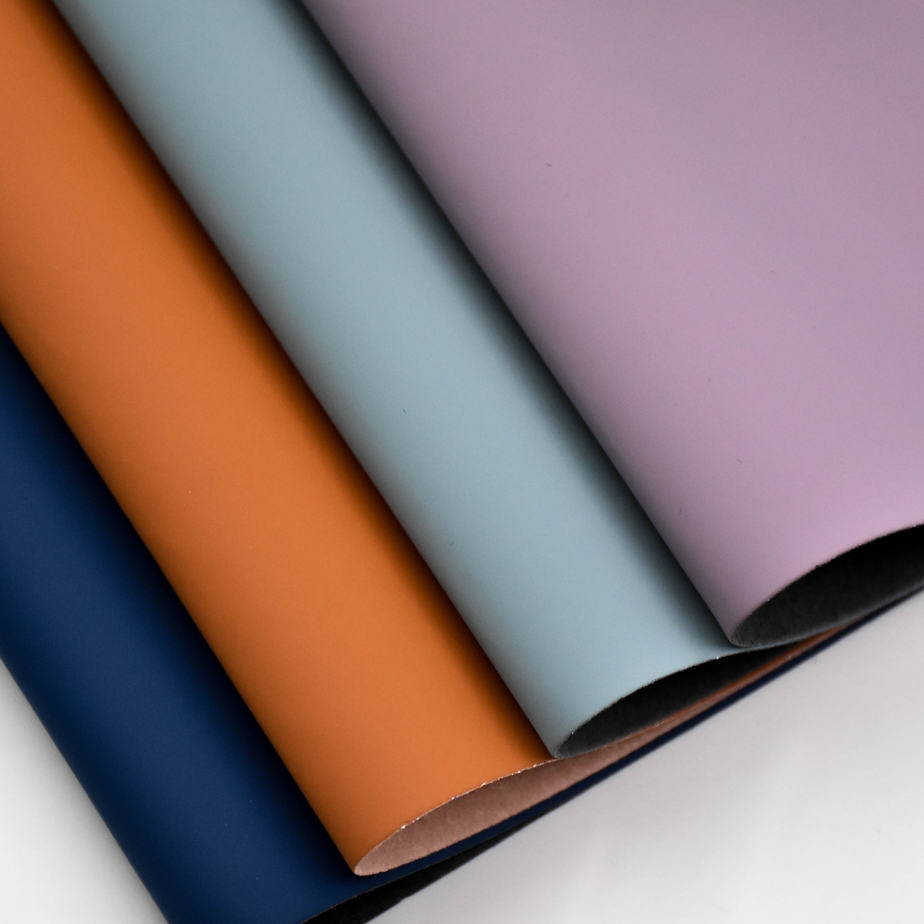 BUFFING Artificial leather is used for notebooks