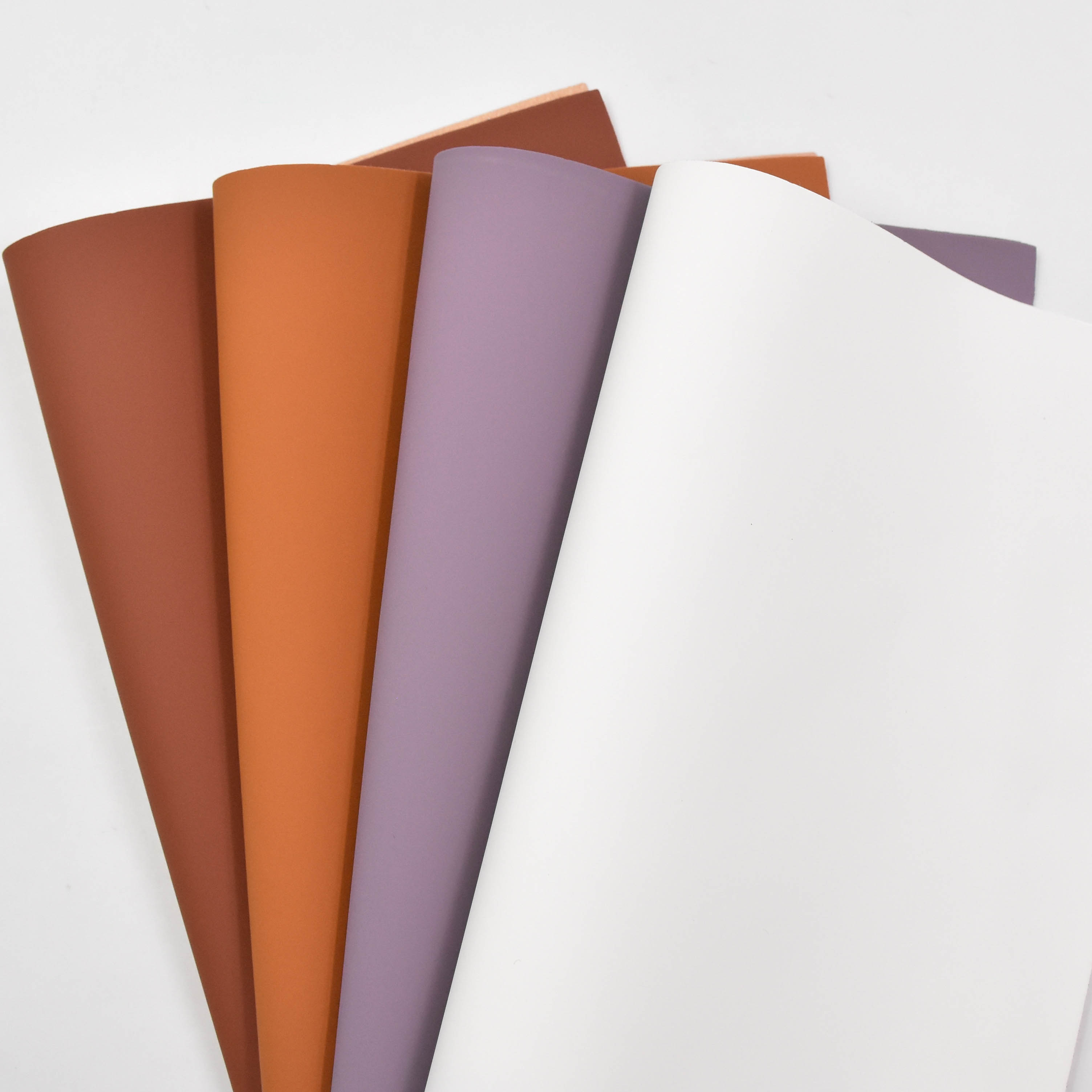 BUFFING Artificial leather is used for notebooks