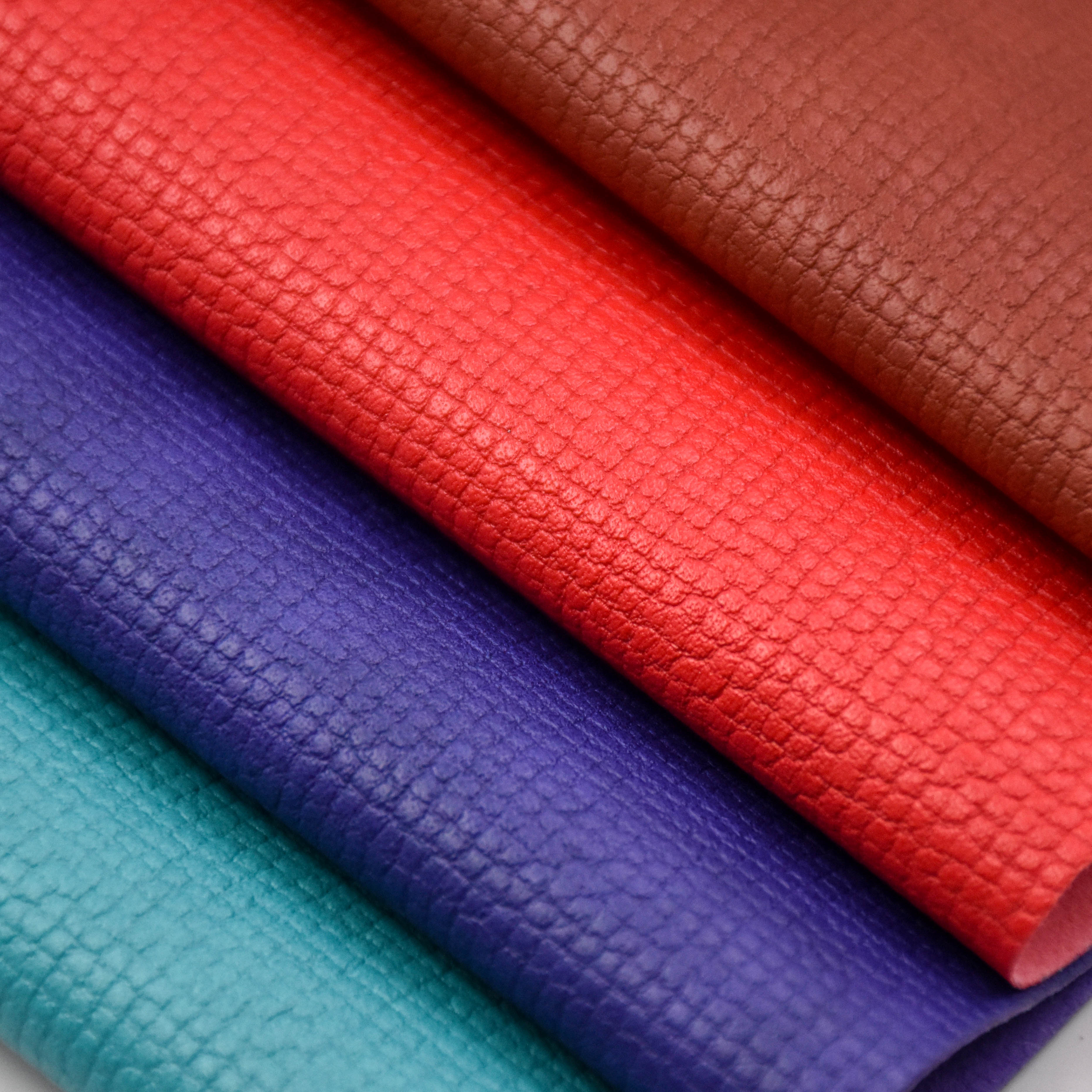 spunlace base PU leather for notebook