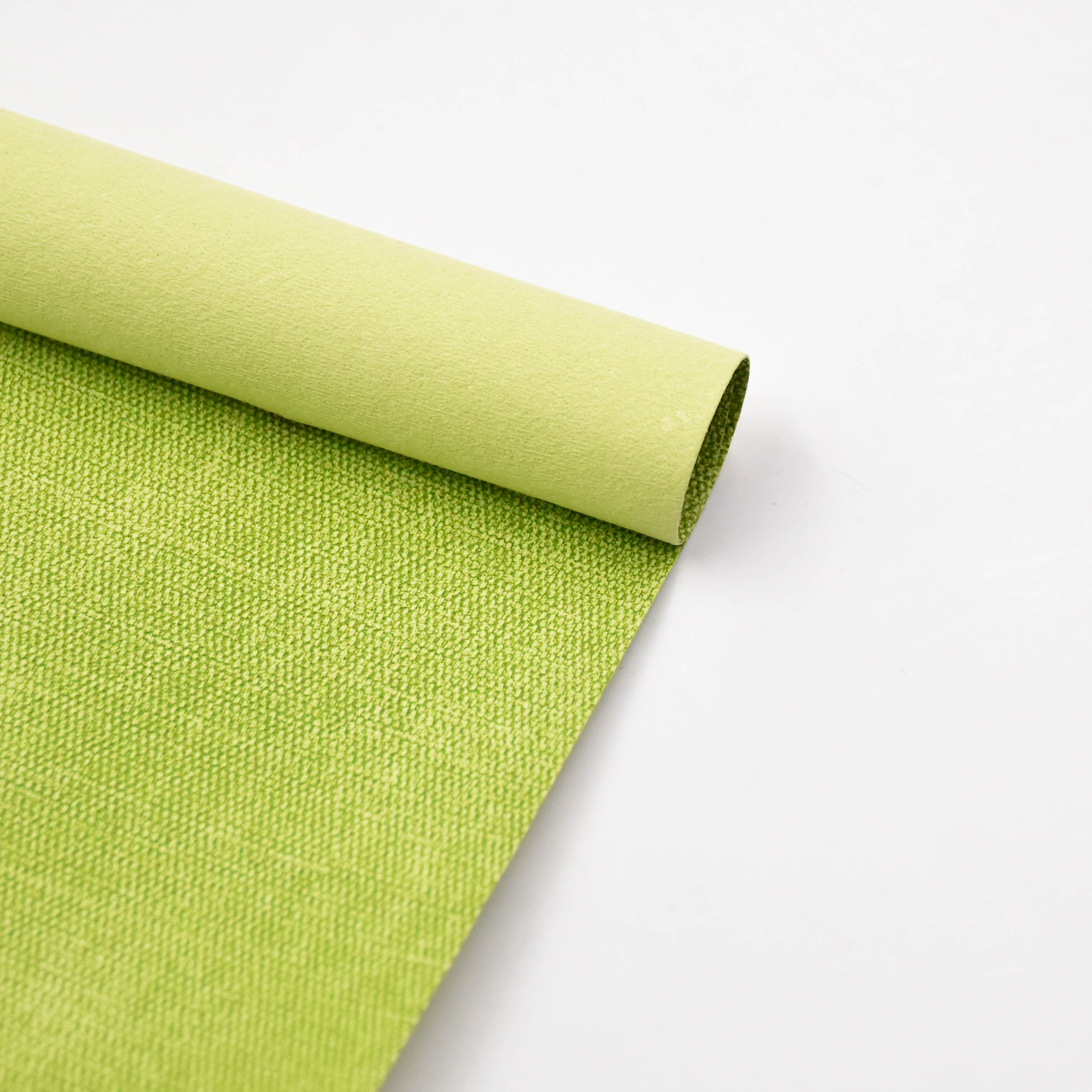 Woven patterned artificial leather is used for notebooks