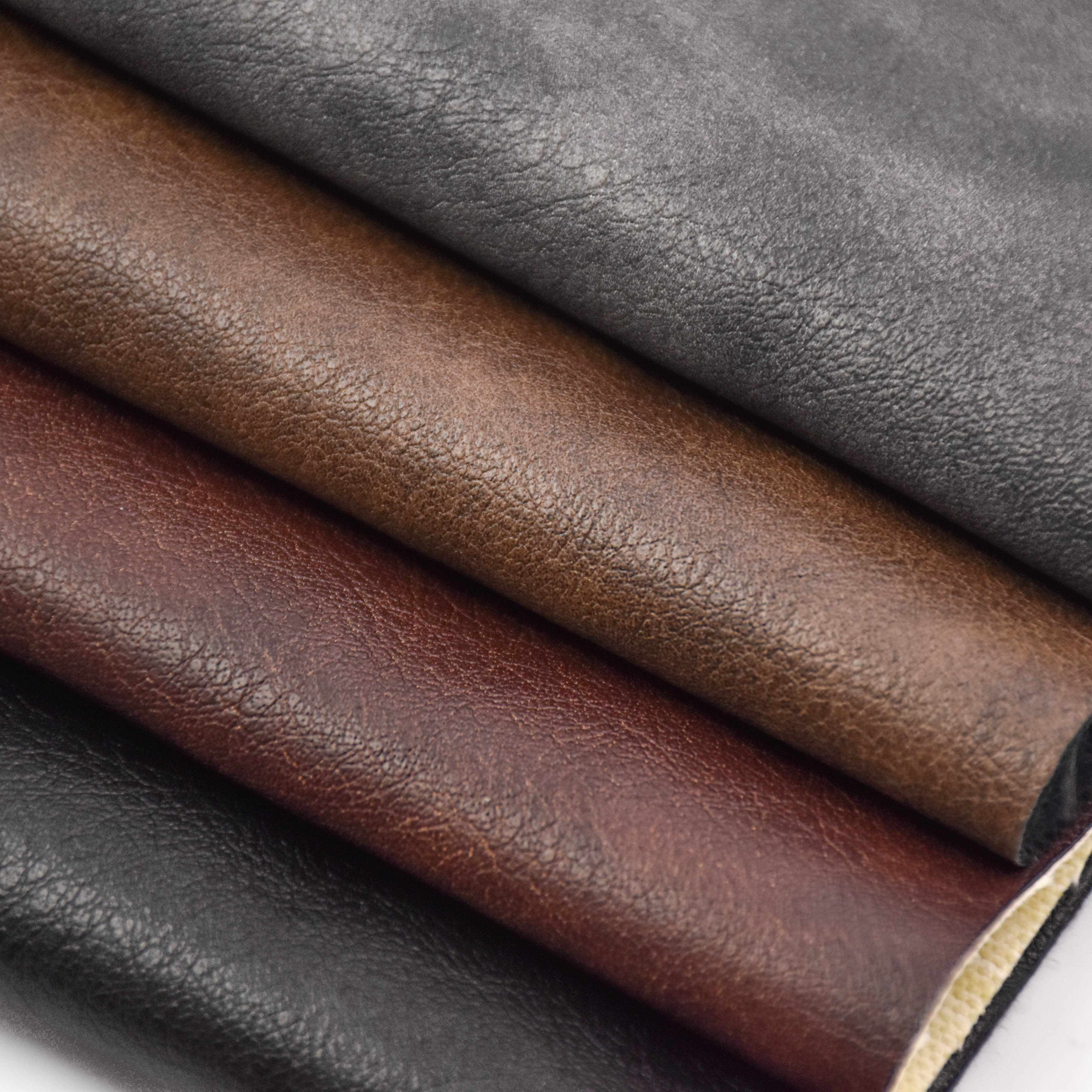 wholesale faux leather fabric printed faux leather fabric is used for Garment