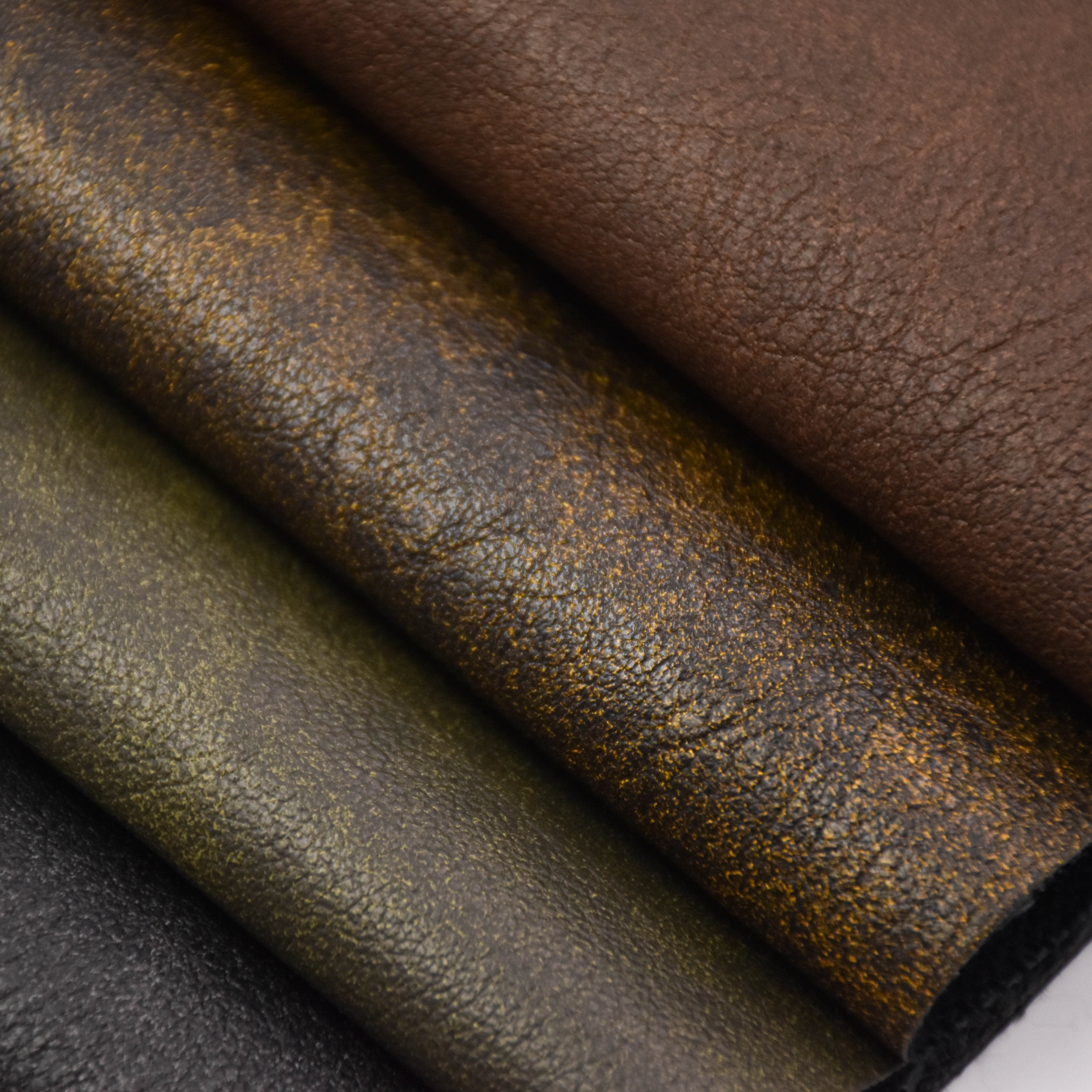 wholesale faux leather fabric printed faux leather fabric is used for Garment