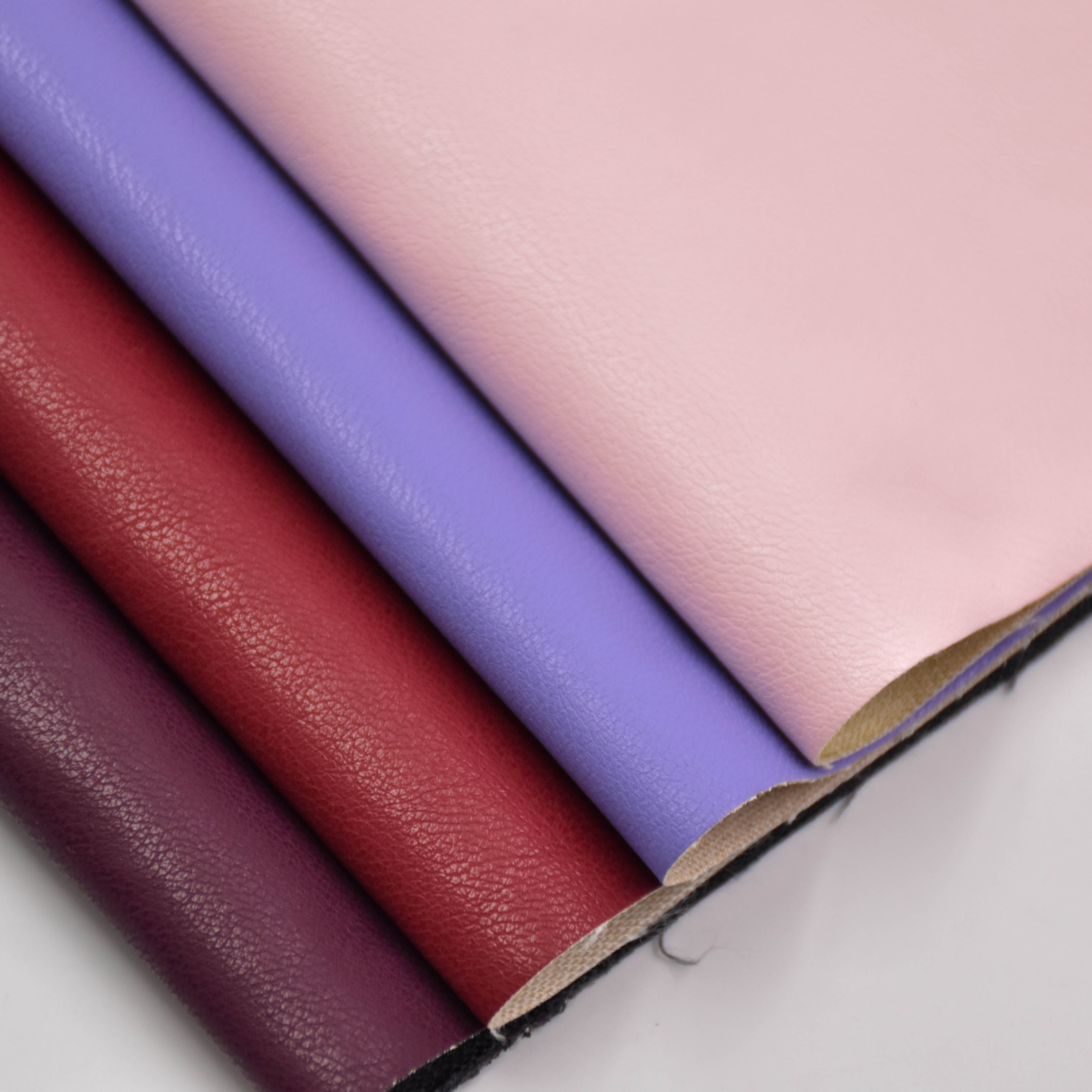 wholesale faux leather fabric embossed faux leather fabric is used for Garment