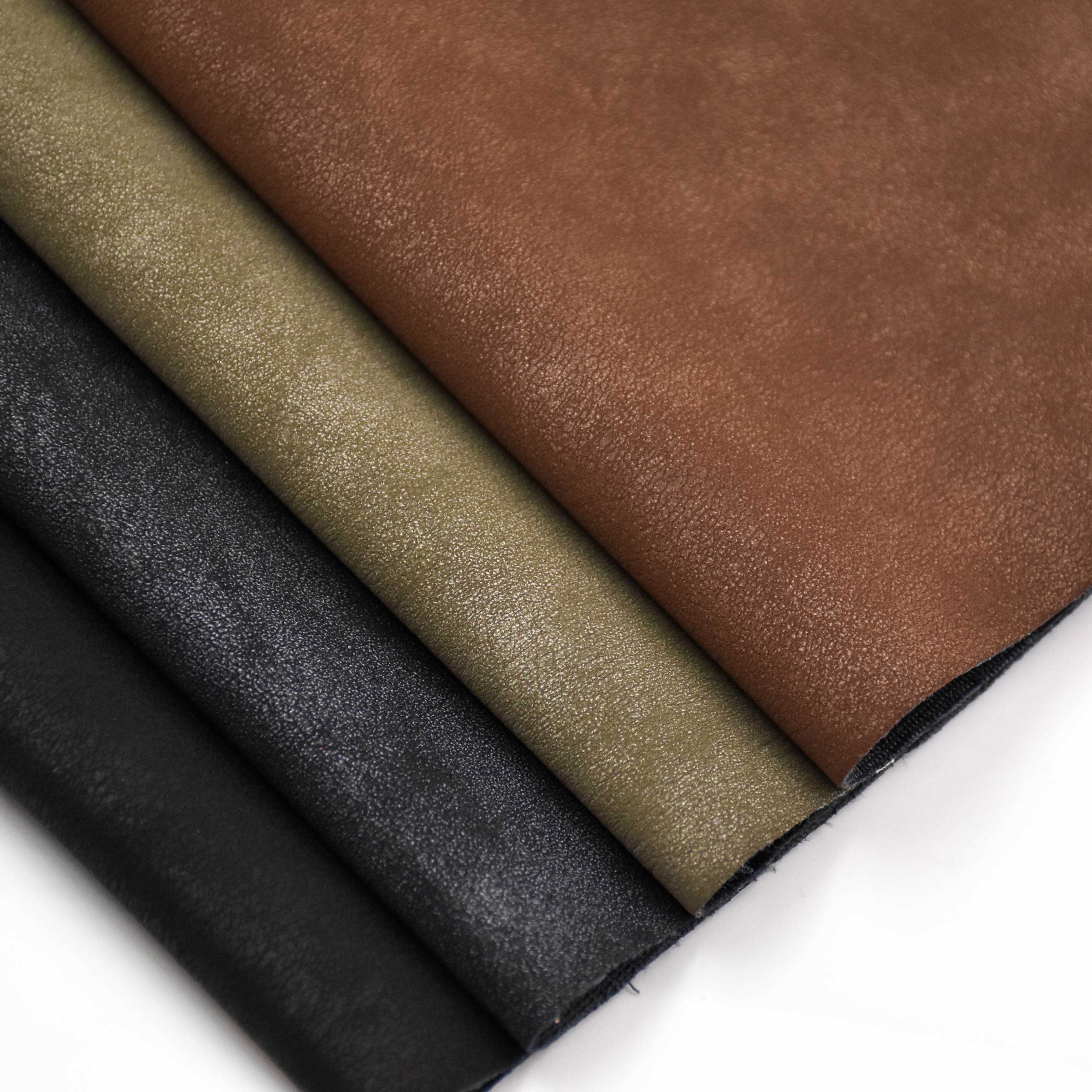 printed faux leather fabric PU leather is used for Garment